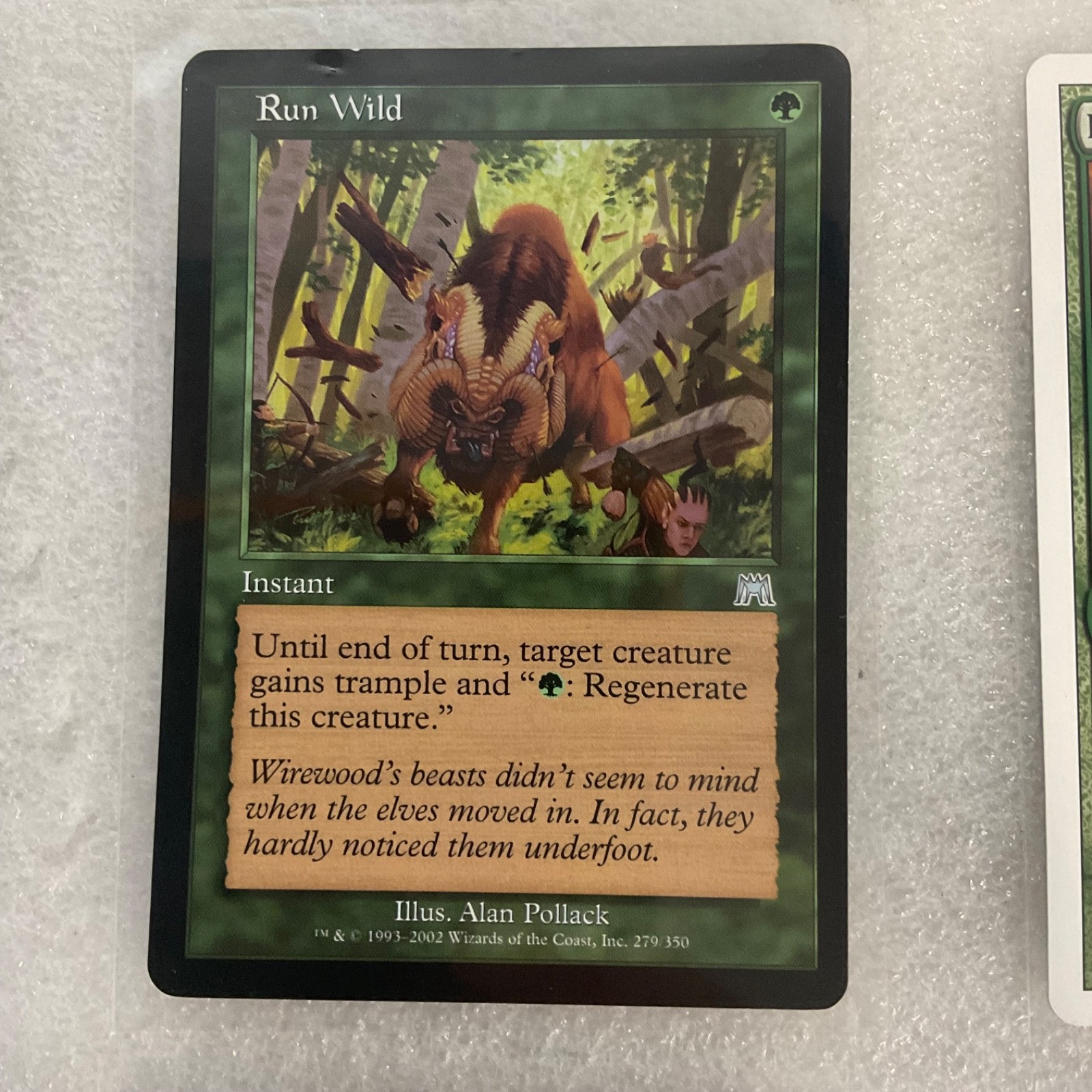 MTG 20 Card Green Lot Rofellos’s Gift Run Wild Root Elemental Mixed - Image 10