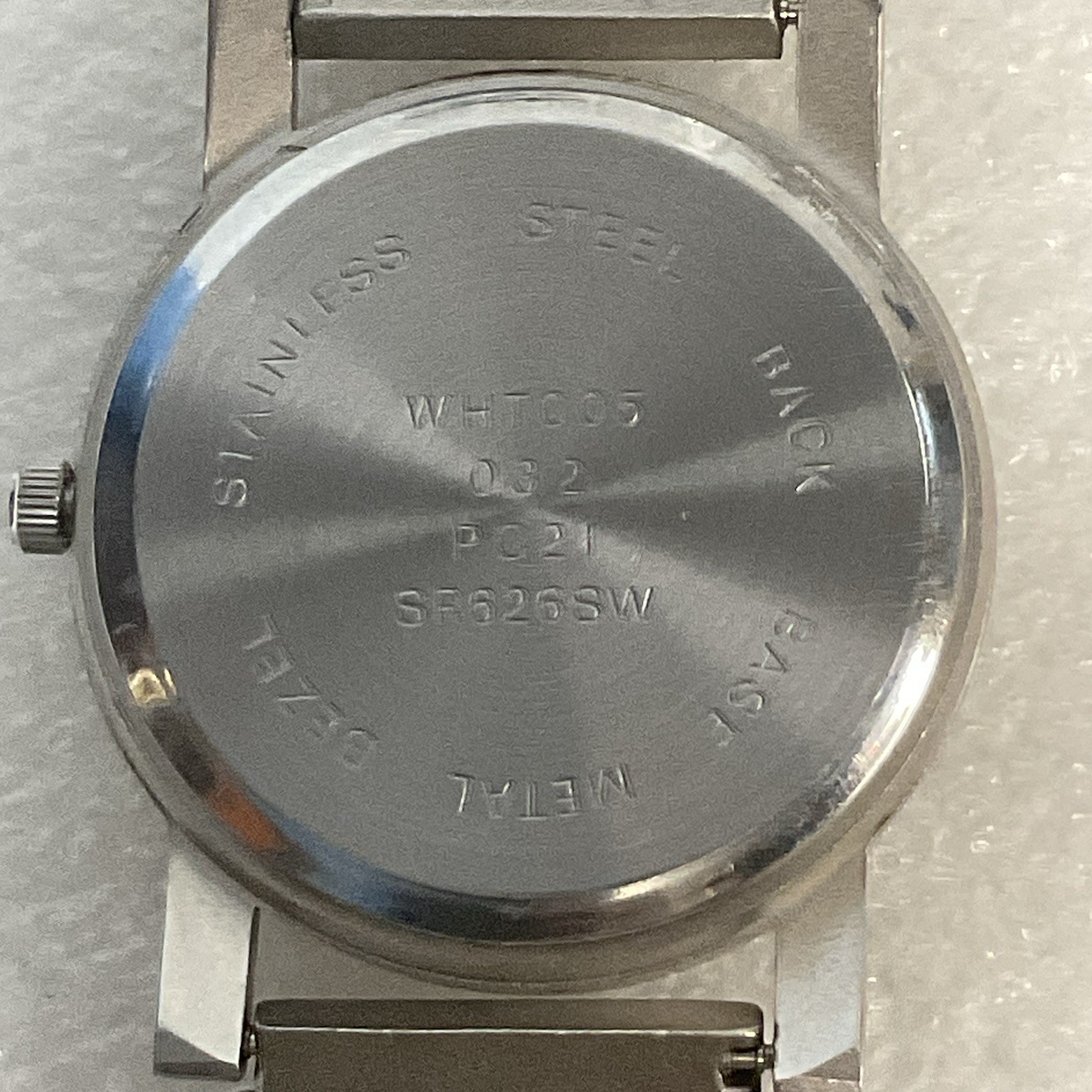 Whatever! Quart Watch WHT005 Steel Silver Toned Watch GnuFashion - Image 3