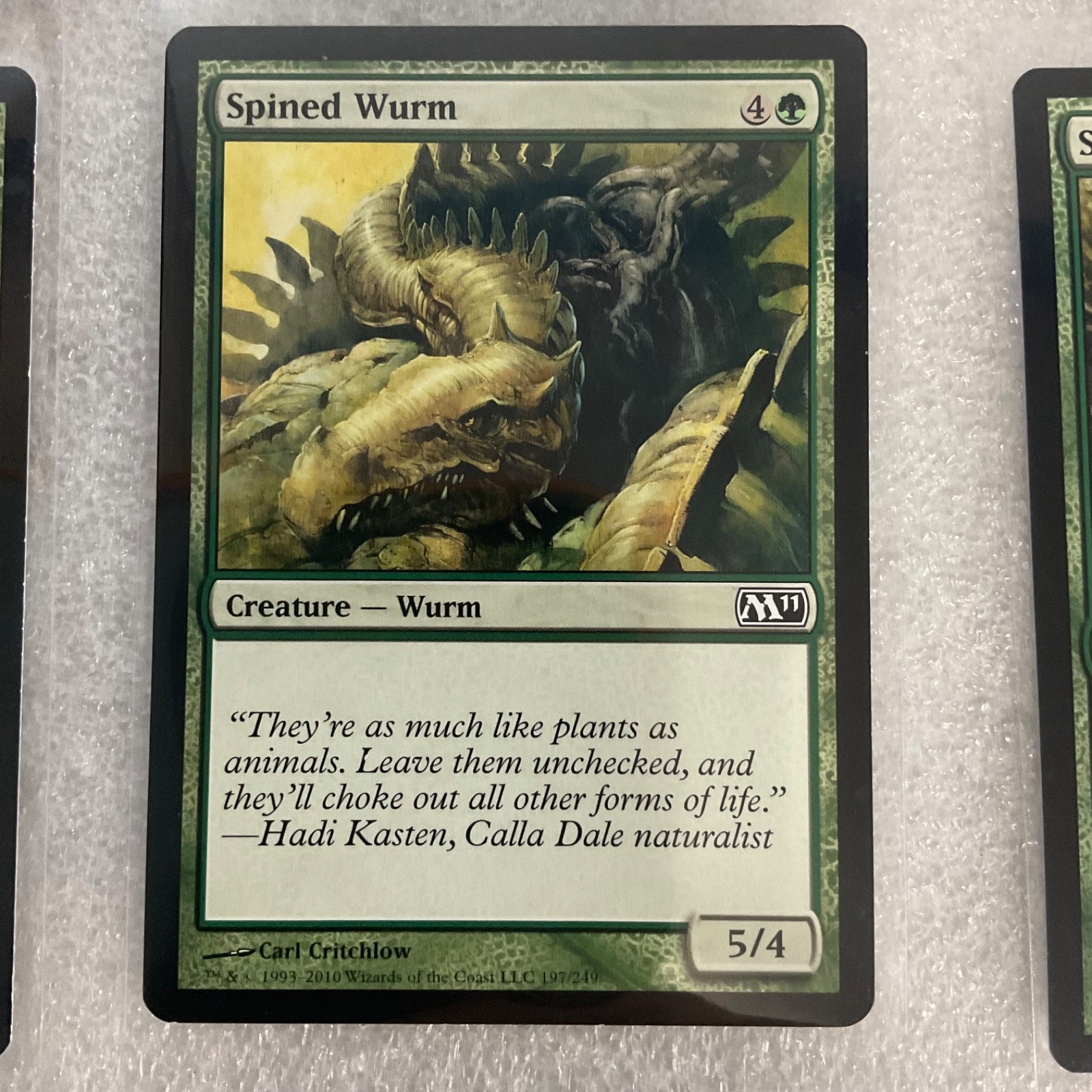 MTG 20 Card Green Lot Spiked Baloth Rhino Sylvan Ranger Mixed Sets - Image 9