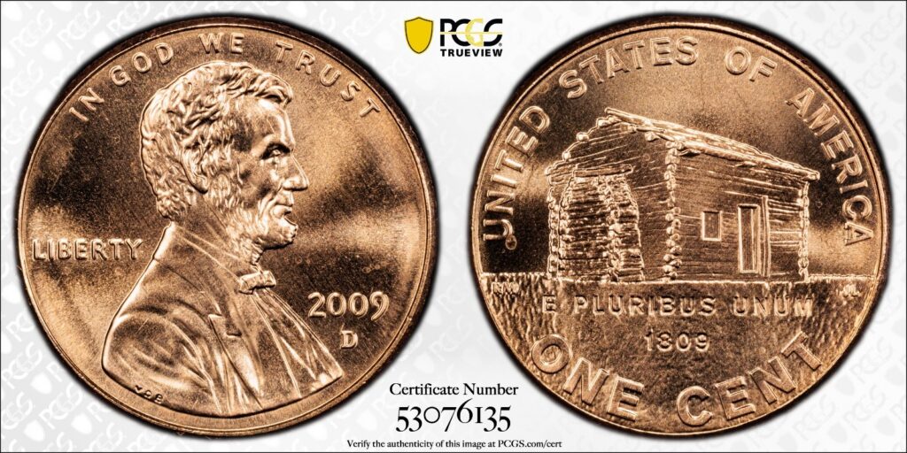 2009-D Lincoln Early Childhood Cent PCGS MS66RD Cert#53076135 - Image 1
