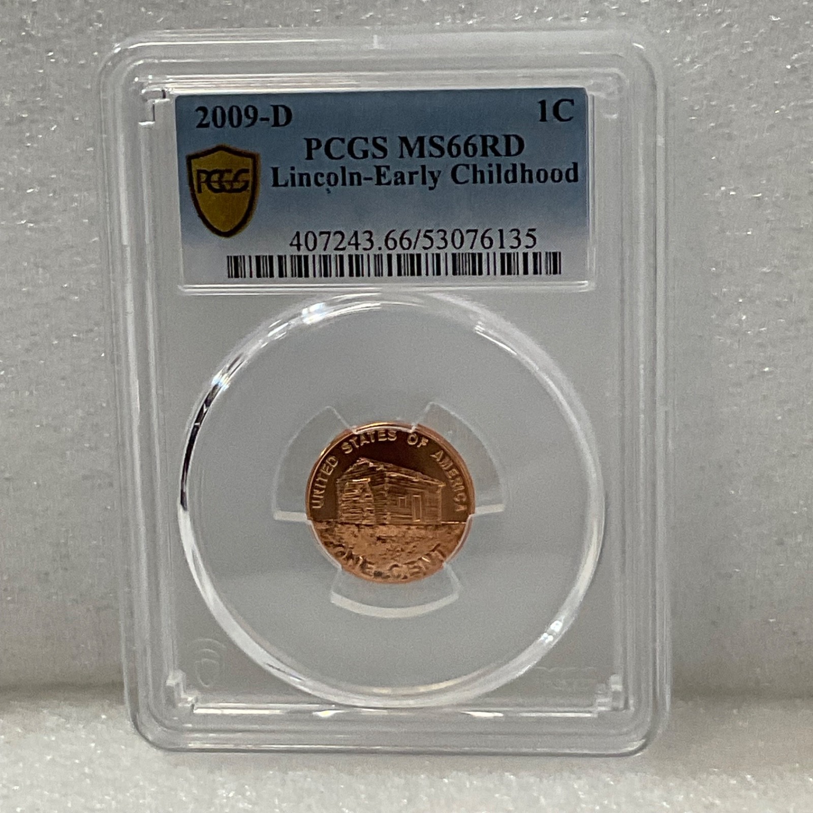 2009-D Lincoln Early Childhood Cent PCGS MS66RD Cert#53076135 - Image 6