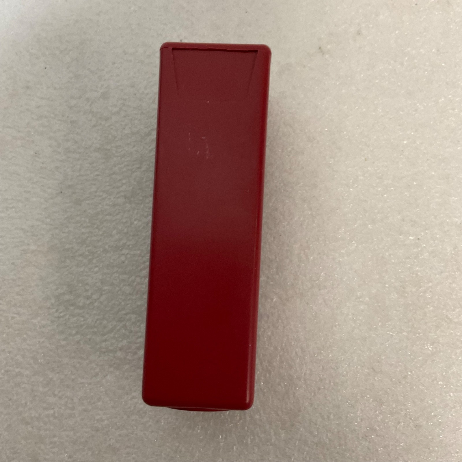 Vintage Tupperware Red Square Utility Container 4in Small Storage Box Made in US - Image 2