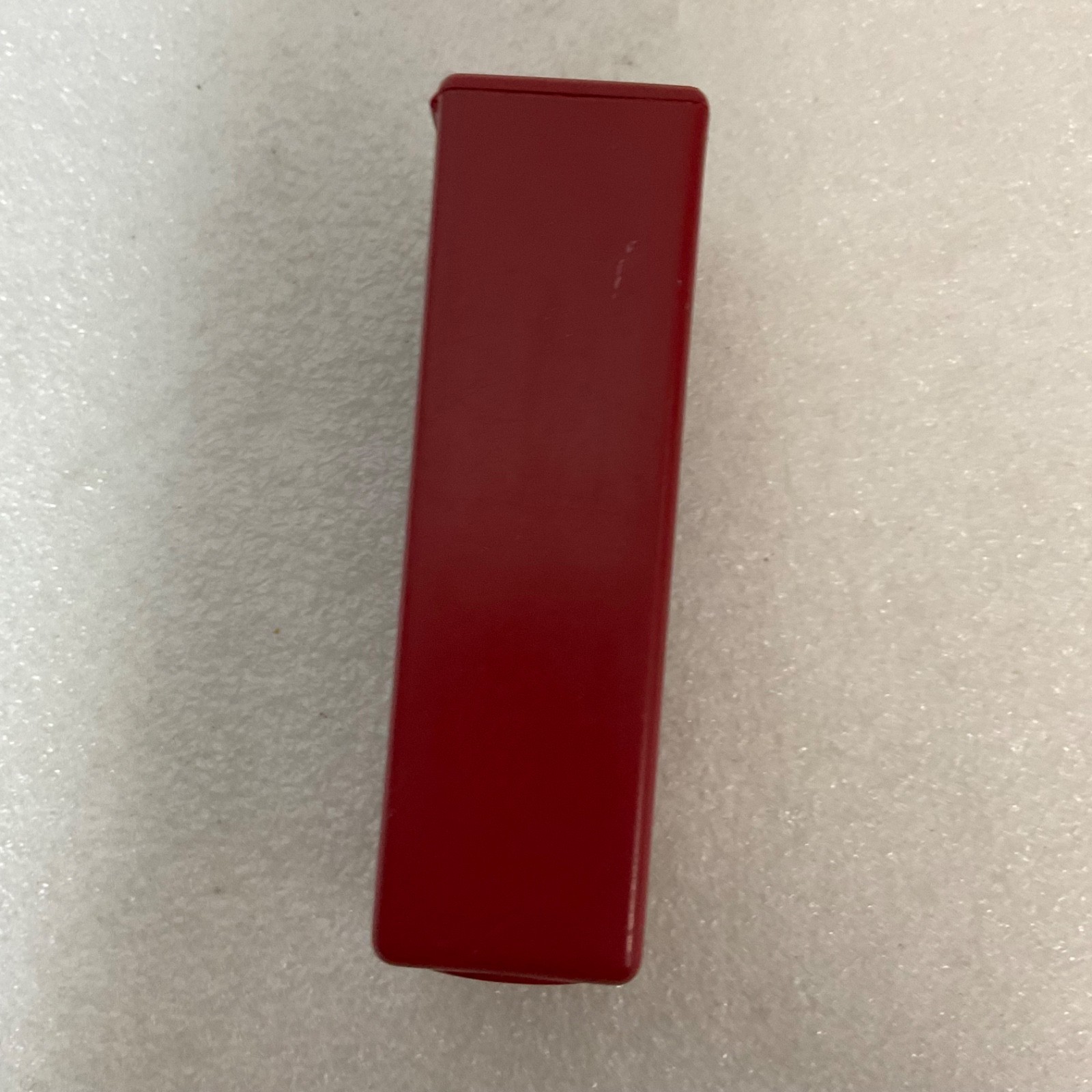 Vintage Tupperware Red Square Utility Container 4in Small Storage Box Made in US - Image 3