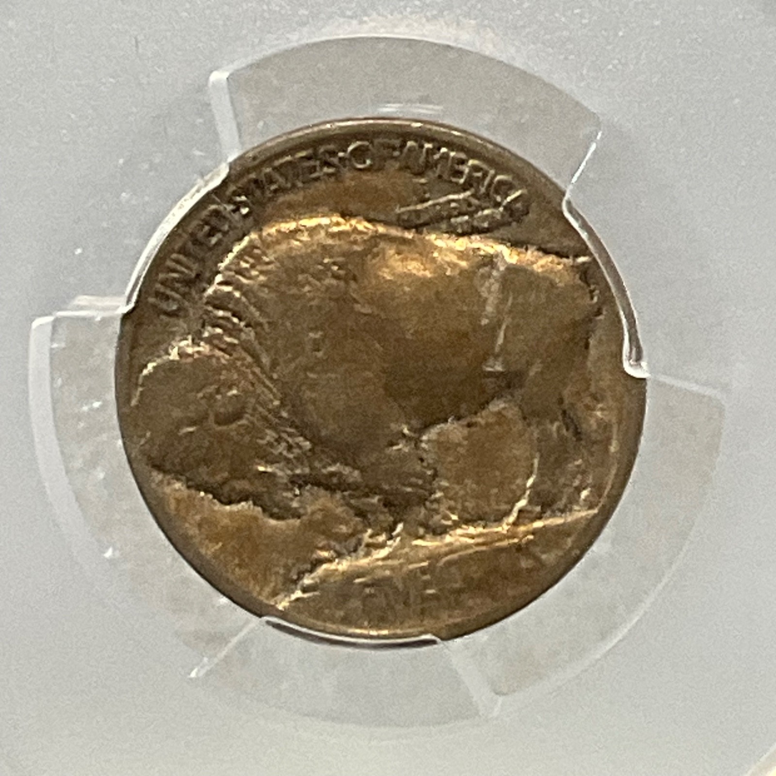 1913 Buffalo Nickel 5C Type 1 PCGS Genuine Cleaned VF Cert#53076136 - Image 13