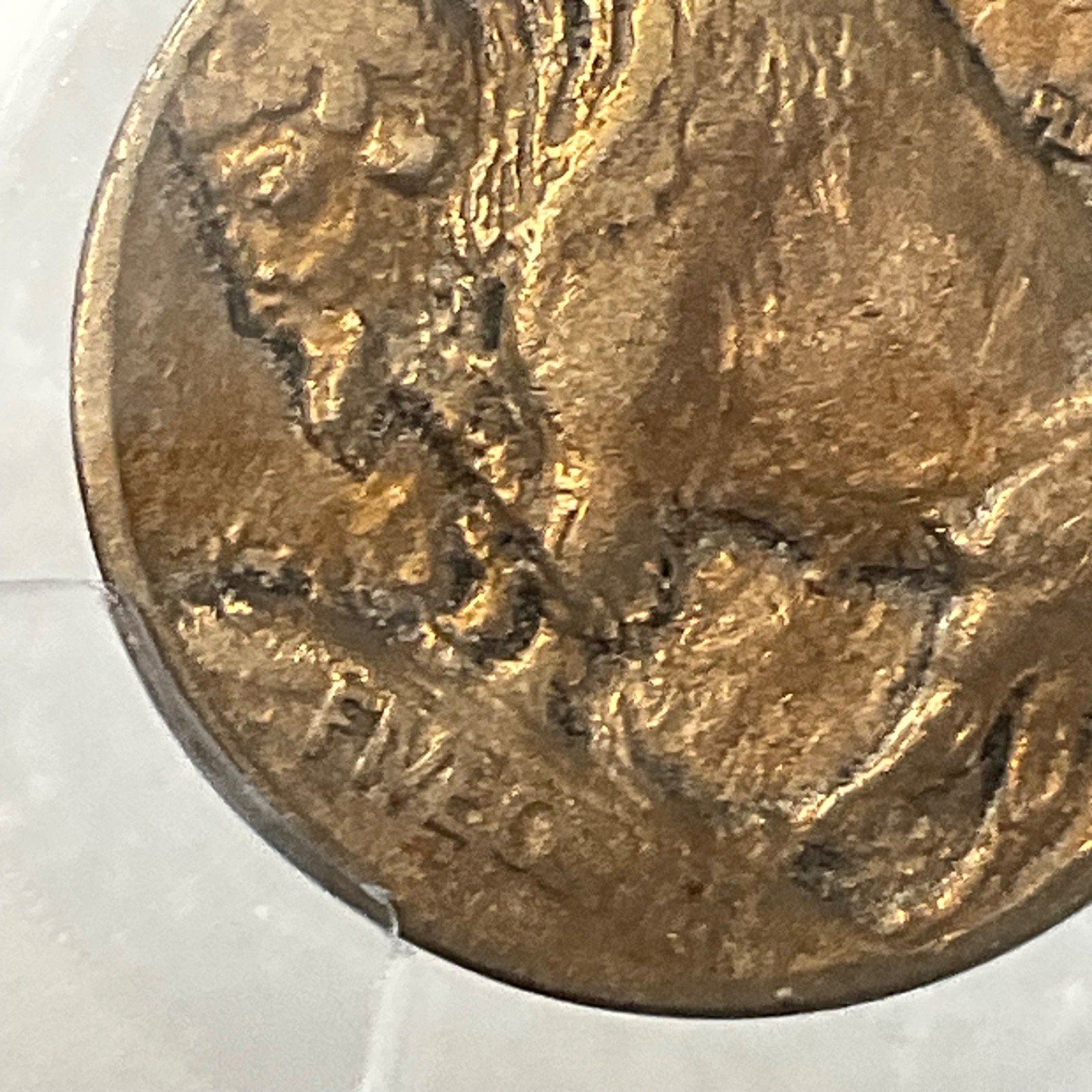 1913 Buffalo Nickel 5C Type 1 PCGS Genuine Cleaned VF Cert#53076136 - Image 23