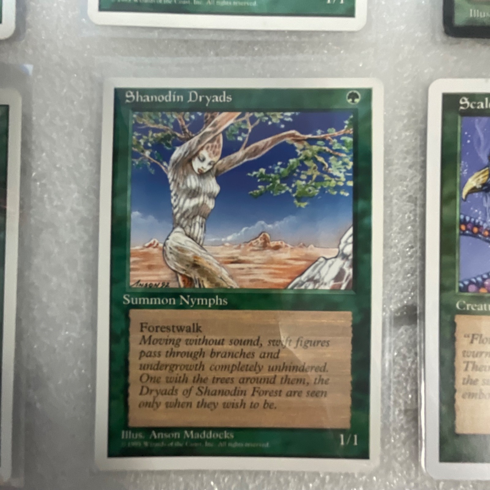 Magic the Gathering MTG 20 Card Green Lot Serpentine Kavu Seal Strength - Image 8