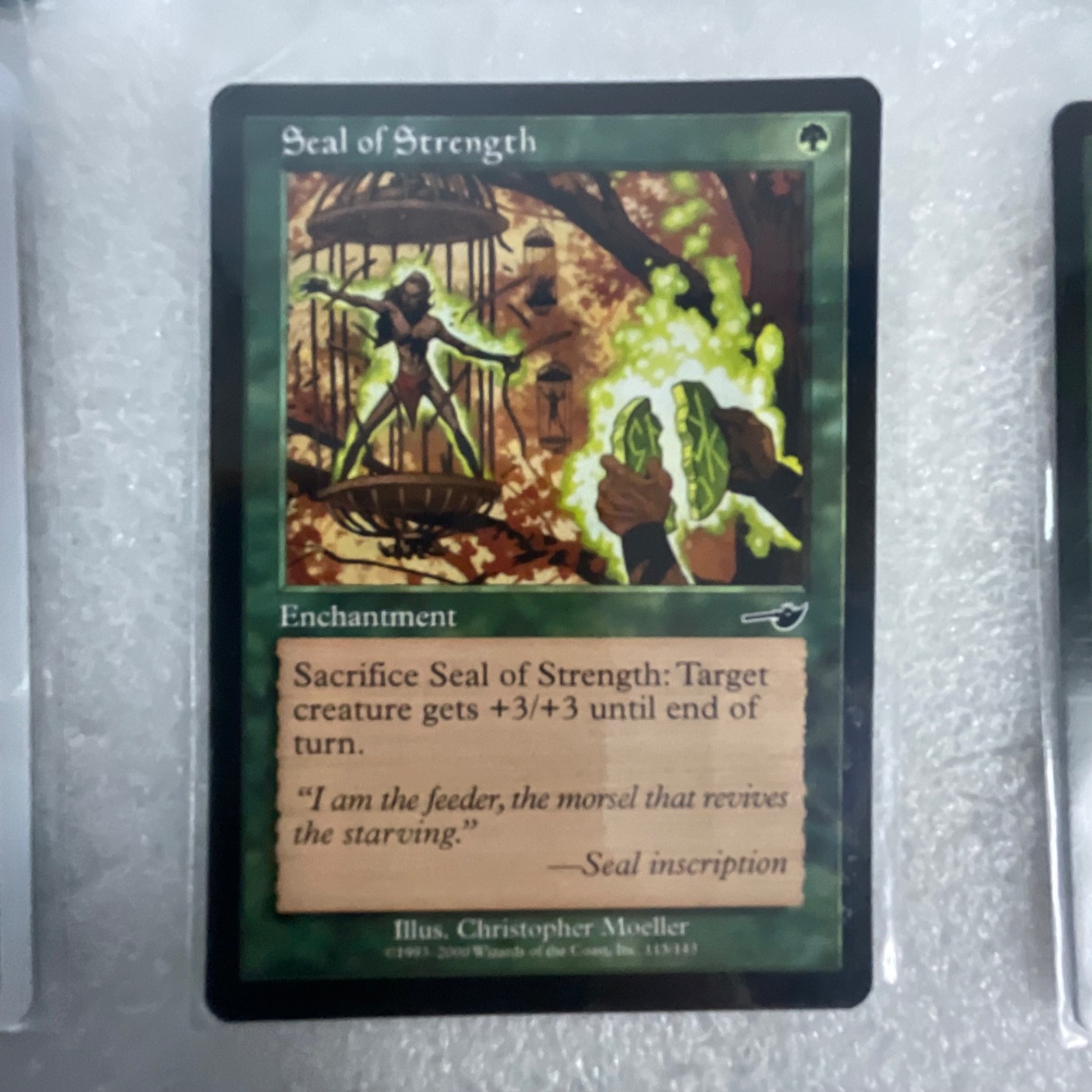 Magic the Gathering MTG 20 Card Green Lot Serpentine Kavu Seal Strength - Image 16