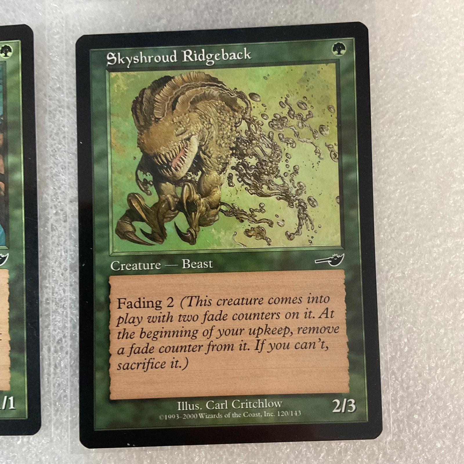 MTG 20 Card Green Lot Mixed Sets Odyssey Tempest Slith Predator - Image 21