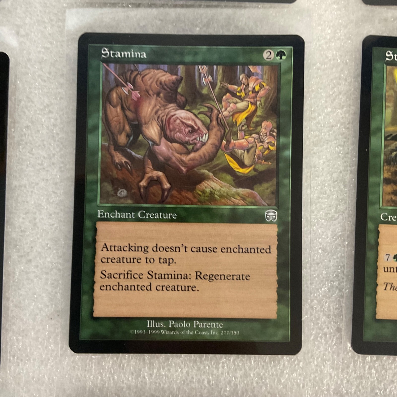 MTG 20 Card Green Lot Mixed Sets Squallmonger Stamina Sustenance - Image 9