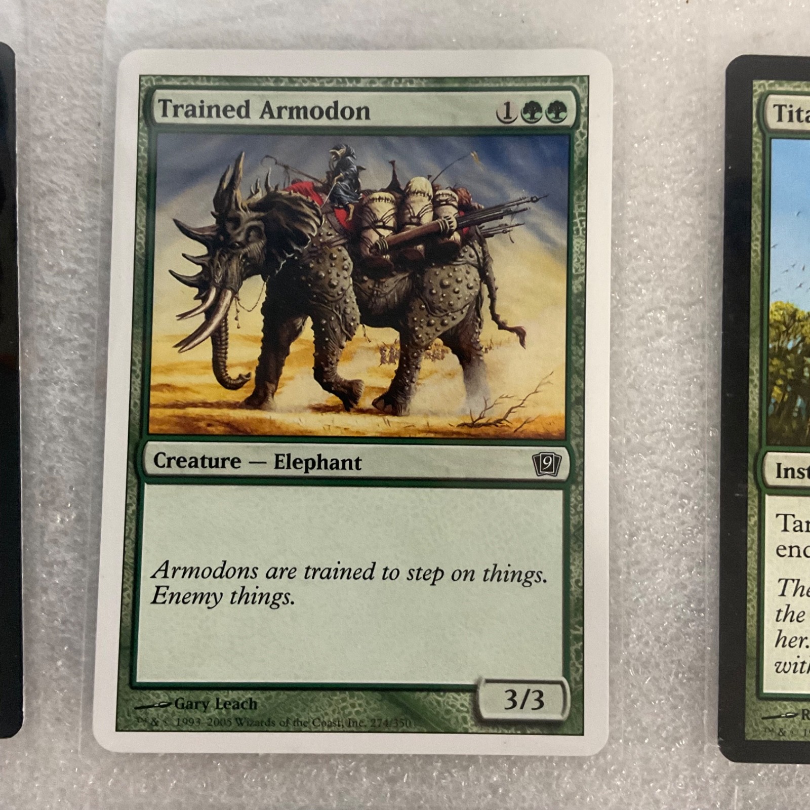 MTG 20 Card Green Lot Timberpack Wolf Tangle Spider Mixed Sets - Image 10