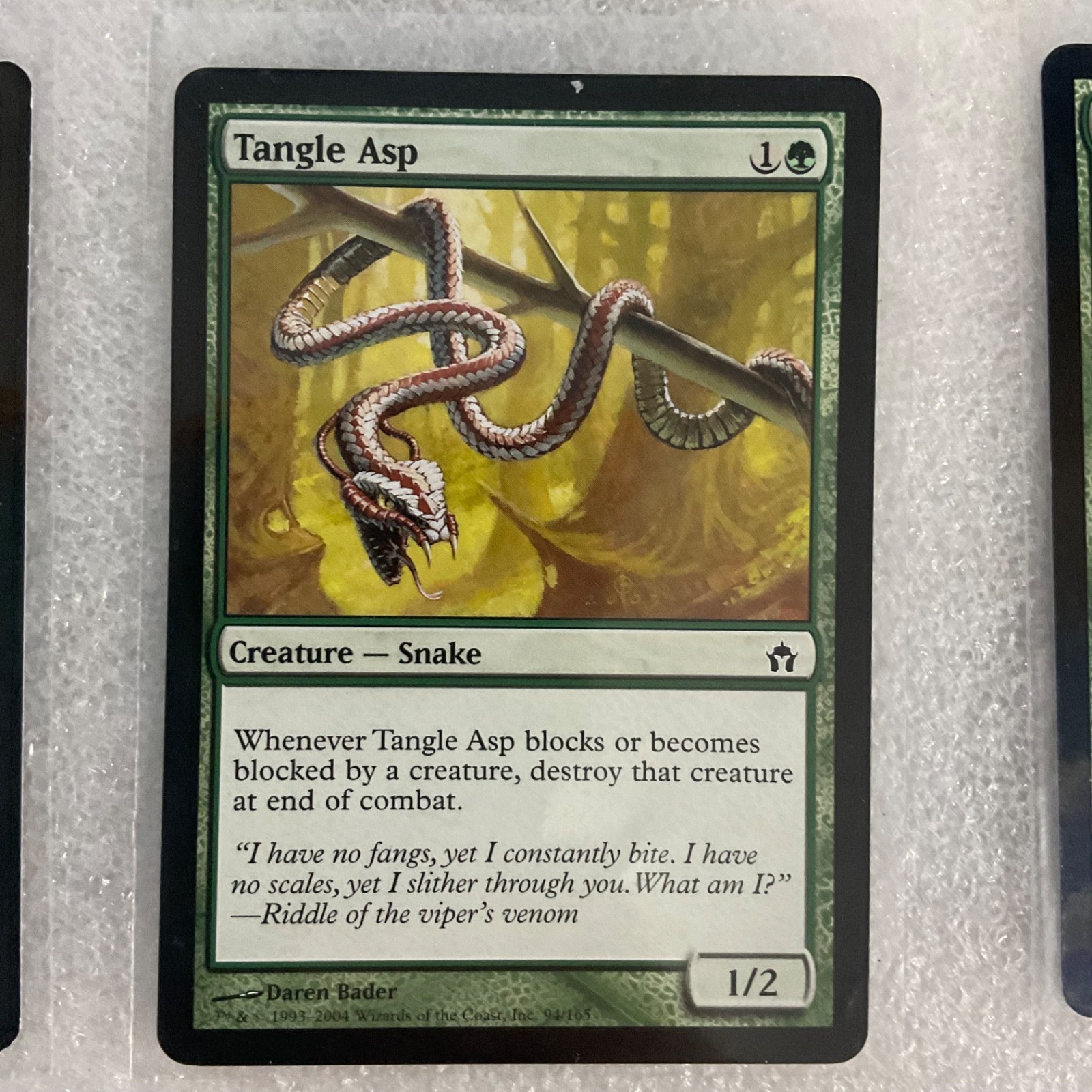 MTG 20 Card Green Lot Timberpack Wolf Tangle Spider Mixed Sets - Image 14