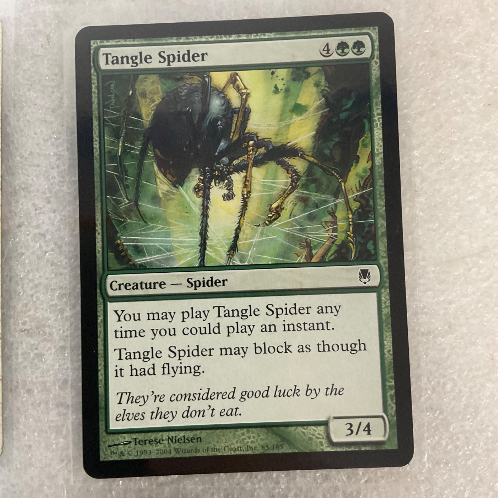 MTG 20 Card Green Lot Timberpack Wolf Tangle Spider Mixed Sets - Image 19