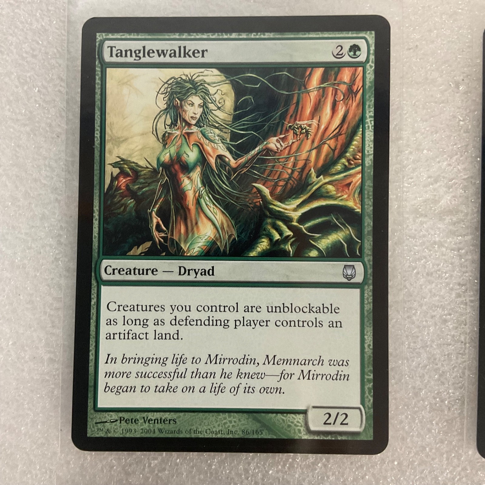 MTG 20 Card Green Lot Mirrodin Block Tel-Jilad Tanglewalker Artifact - Image 3