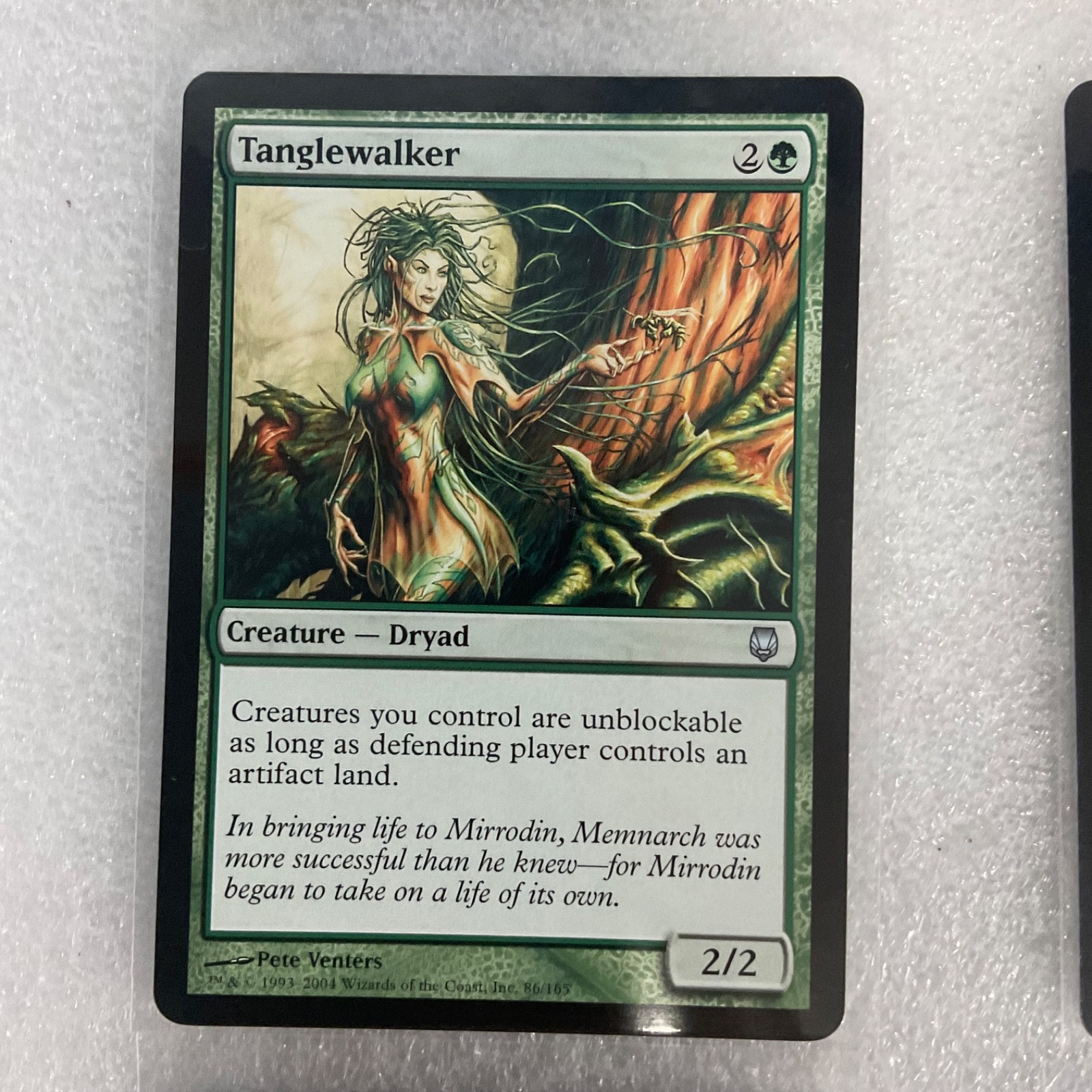MTG 20 Card Green Lot Mirrodin Block Tel-Jilad Tanglewalker Artifact - Image 4