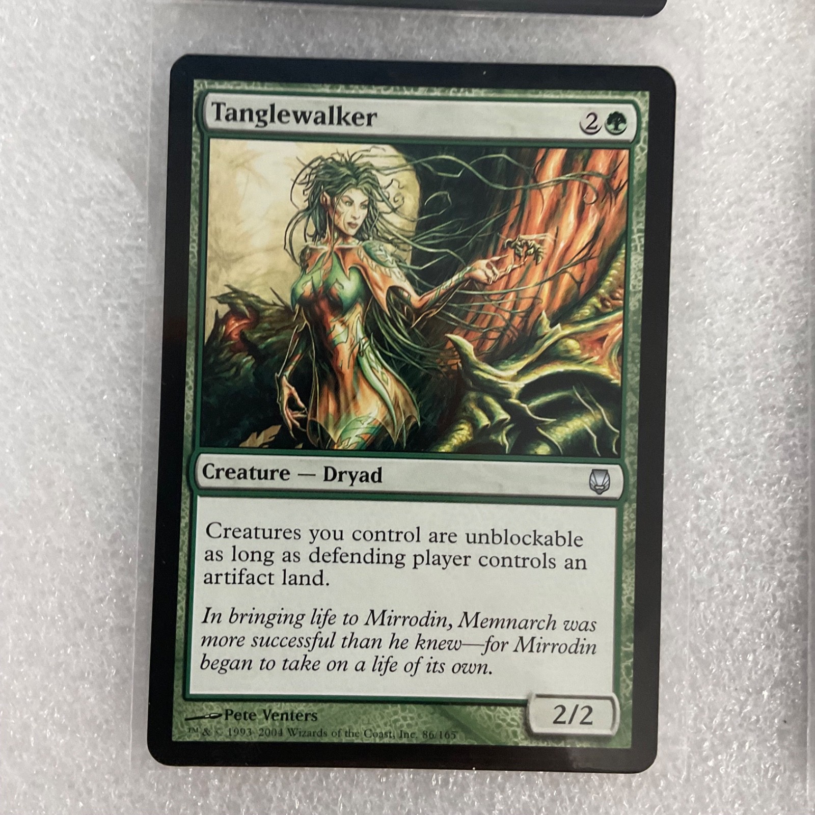 MTG 20 Card Green Lot Mirrodin Block Tel-Jilad Tanglewalker Artifact - Image 5