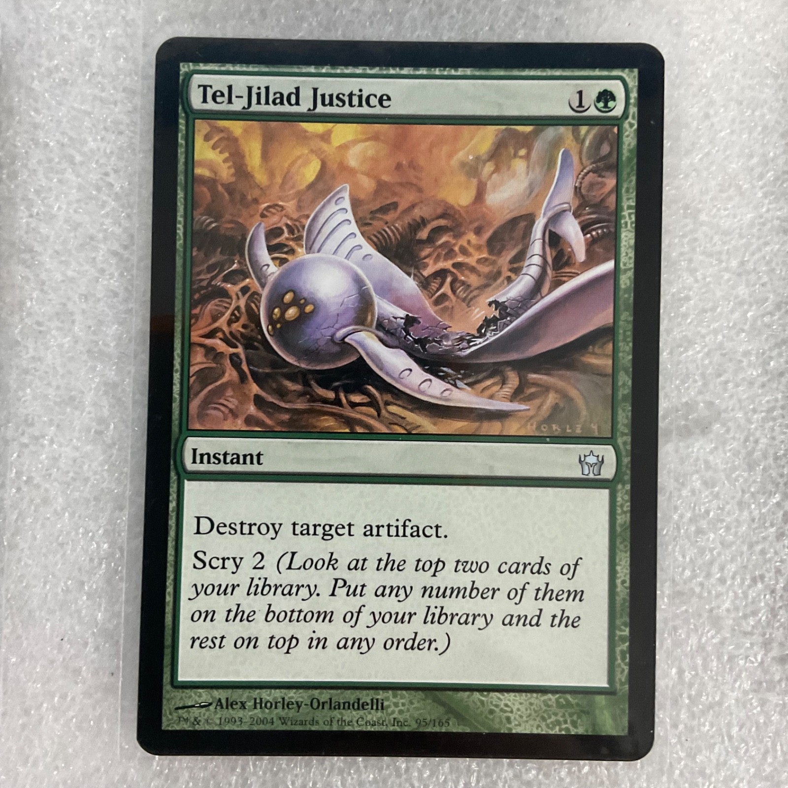 MTG 20 Card Green Lot Mirrodin Block Tel-Jilad Tanglewalker Artifact - Image 8