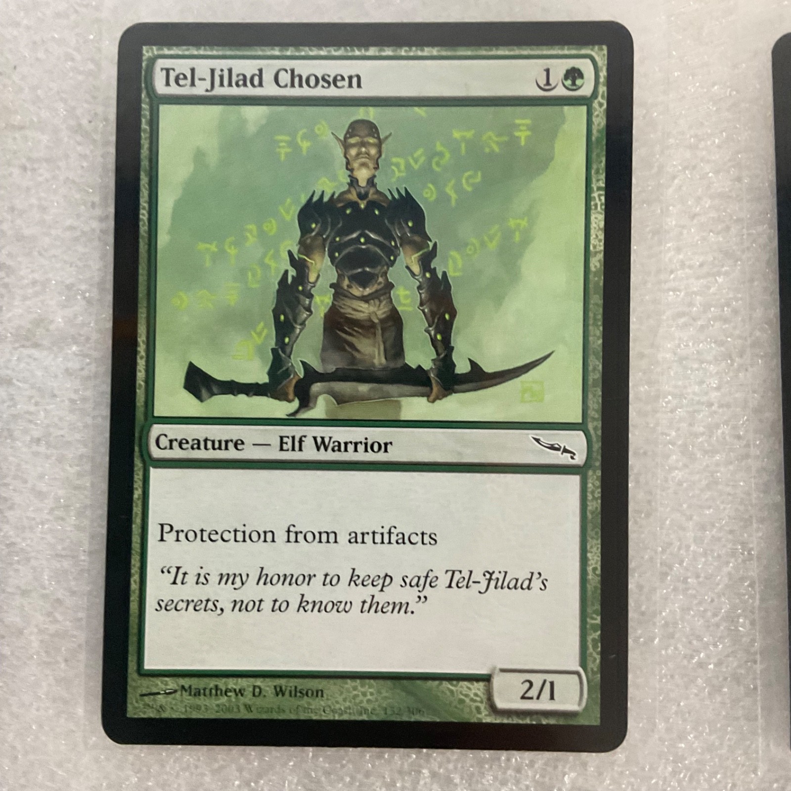 MTG 20 Card Green Lot Mirrodin Block Tel-Jilad Tanglewalker Artifact - Image 10