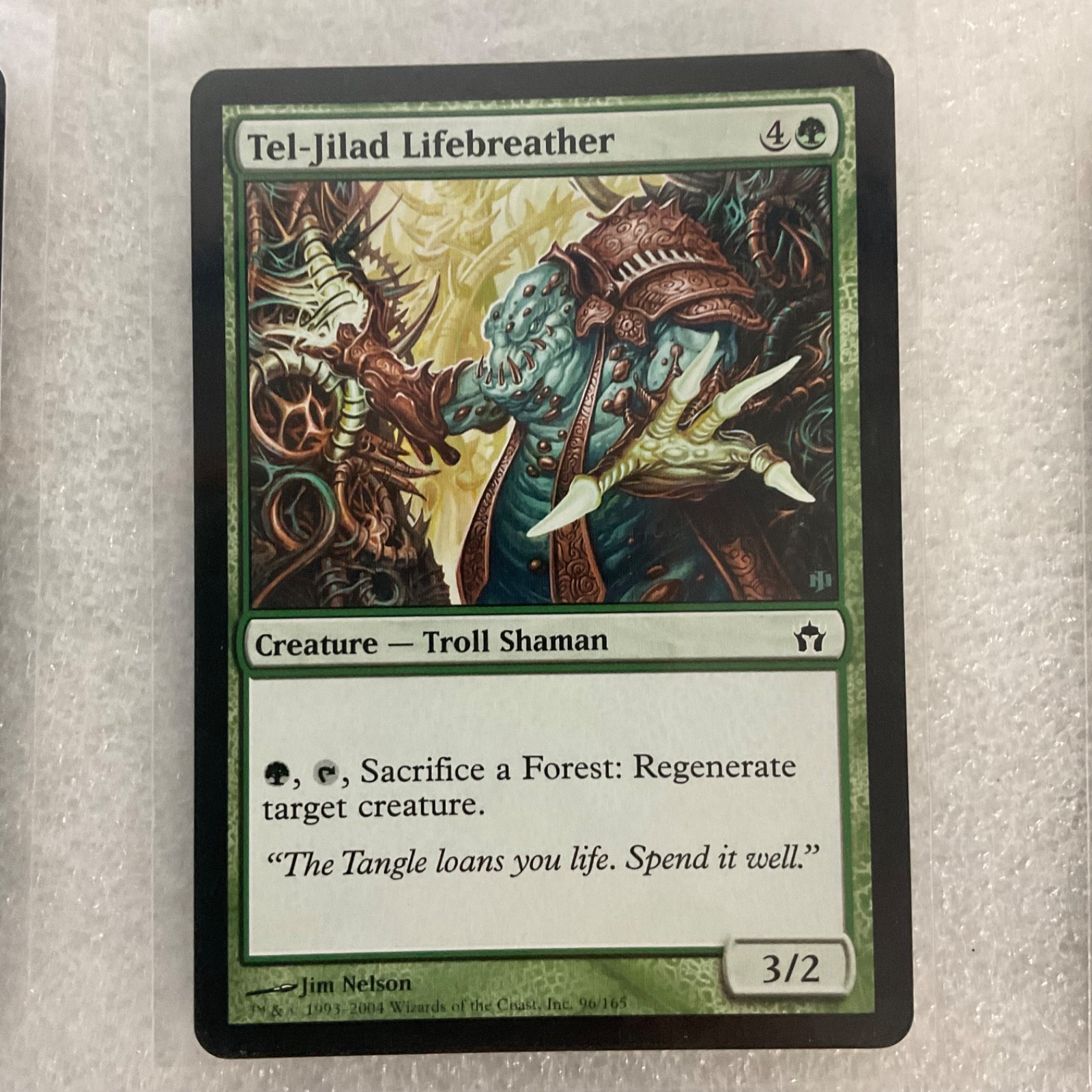 MTG 20 Card Green Lot Mirrodin Block Tel-Jilad Tanglewalker Artifact - Image 11