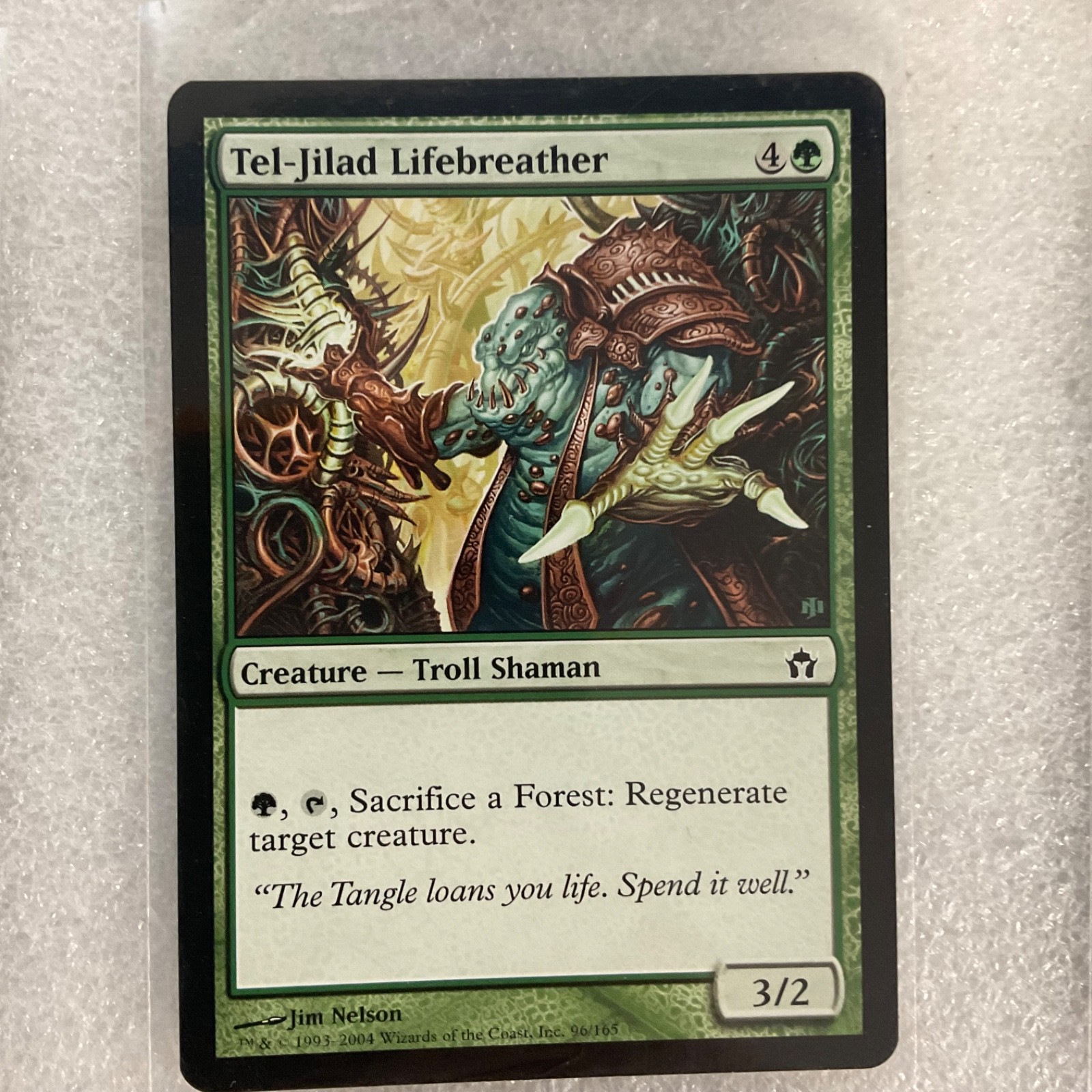 MTG 20 Card Green Lot Mirrodin Block Tel-Jilad Tanglewalker Artifact - Image 12