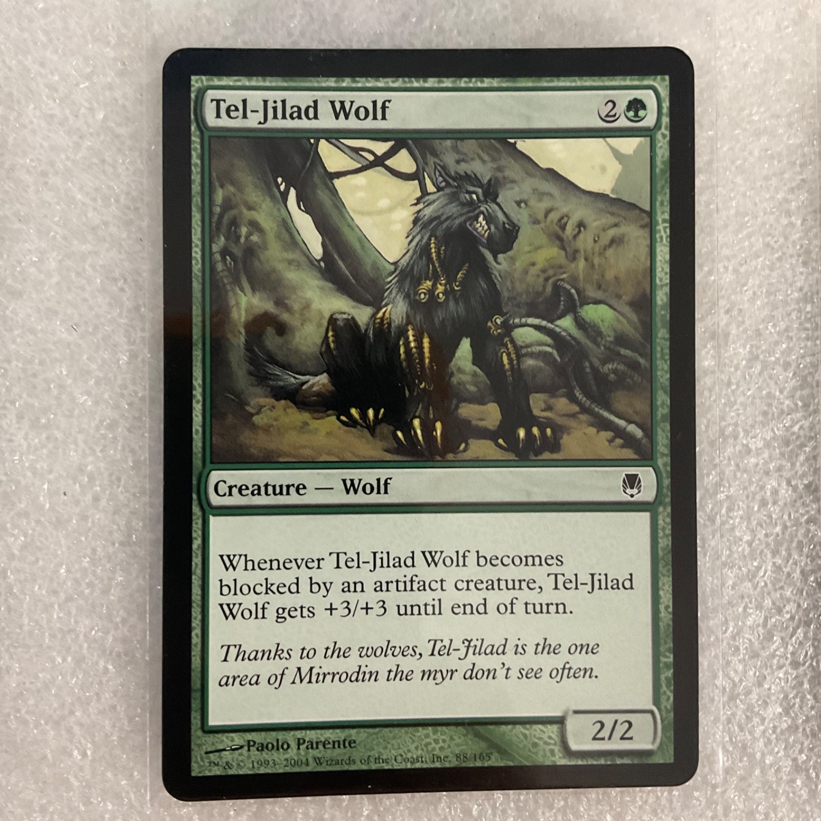 MTG 20 Card Green Lot Mirrodin Block Tel-Jilad Tanglewalker Artifact - Image 14