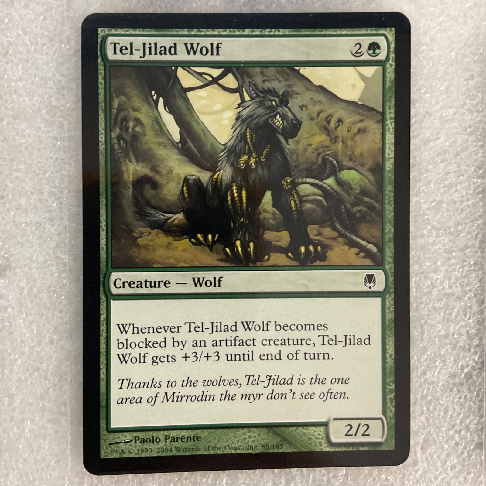 MTG 20 Card Green Lot Mirrodin Block Tel-Jilad Tanglewalker Artifact - Image 13