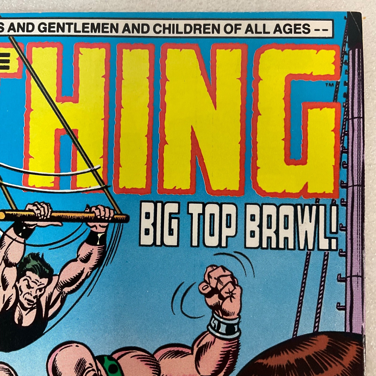 The Thing #26 Aug 1985 Marvel Comic Big Top Brawl Circus Battle Vintage - Image 6