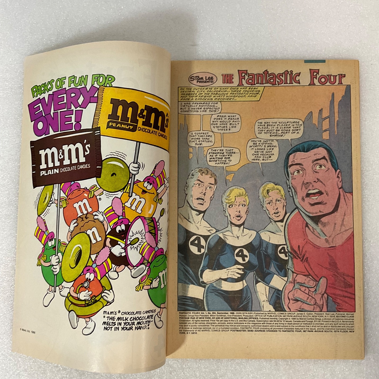 Fantastic Four #294 Marvel Comic Sep 1986 25th Anniversary Byrne Ordway - Image 11