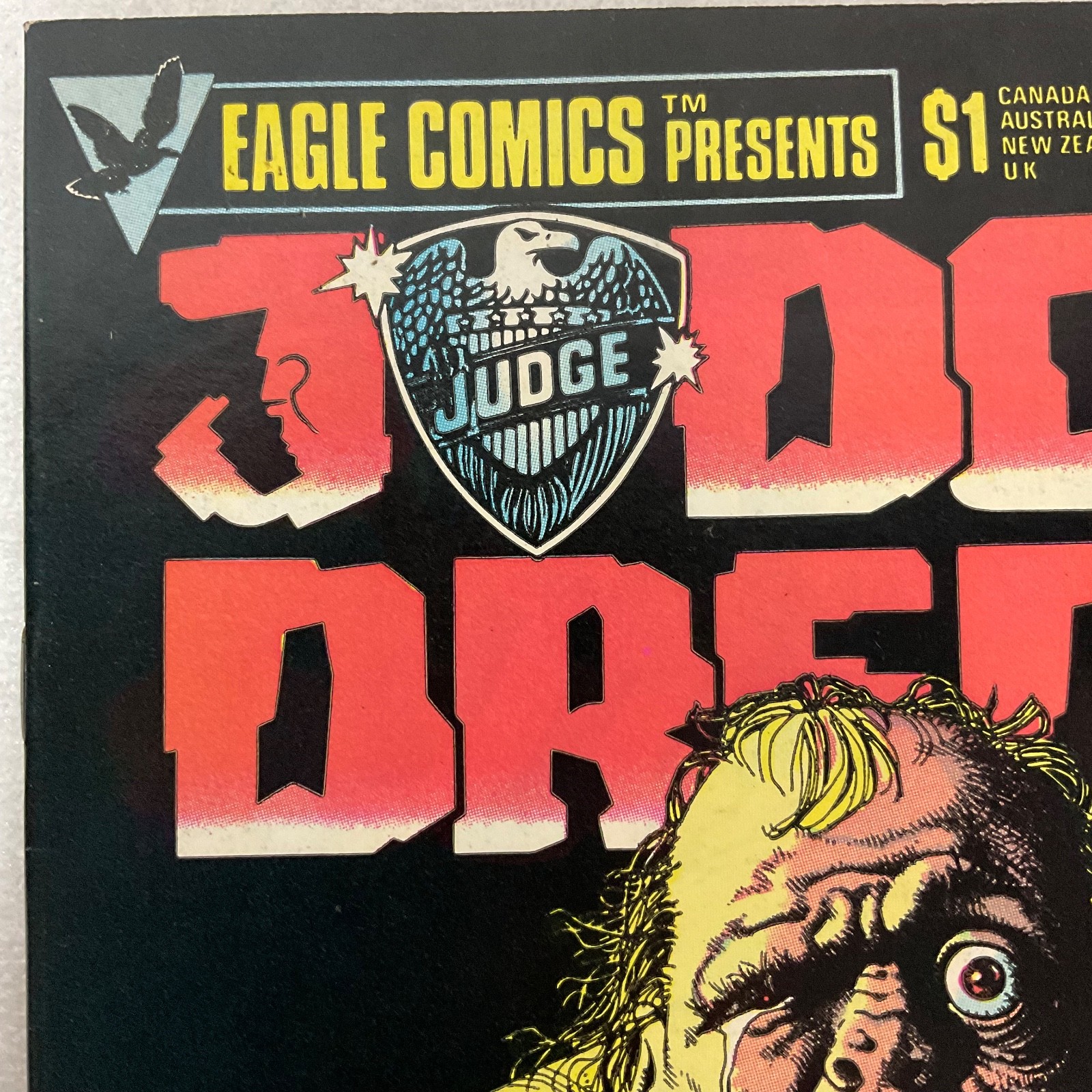 Judge Dredd Comic Book No 17 March 1985 Eagle Comics Vintage Sci-Fi Action - Image 5