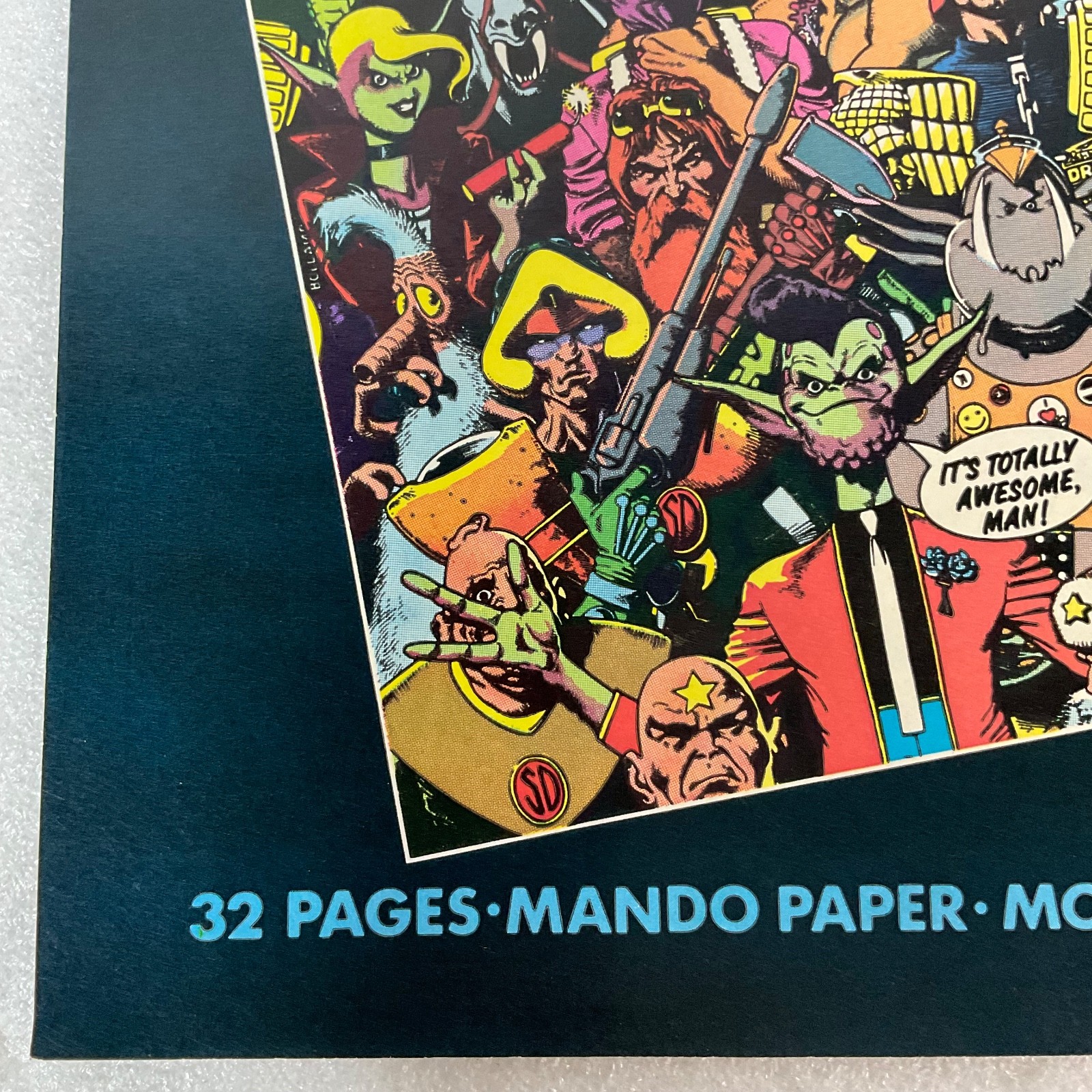 Judge Dredd Comic Book No 17 March 1985 Eagle Comics Vintage Sci-Fi Action - Image 12