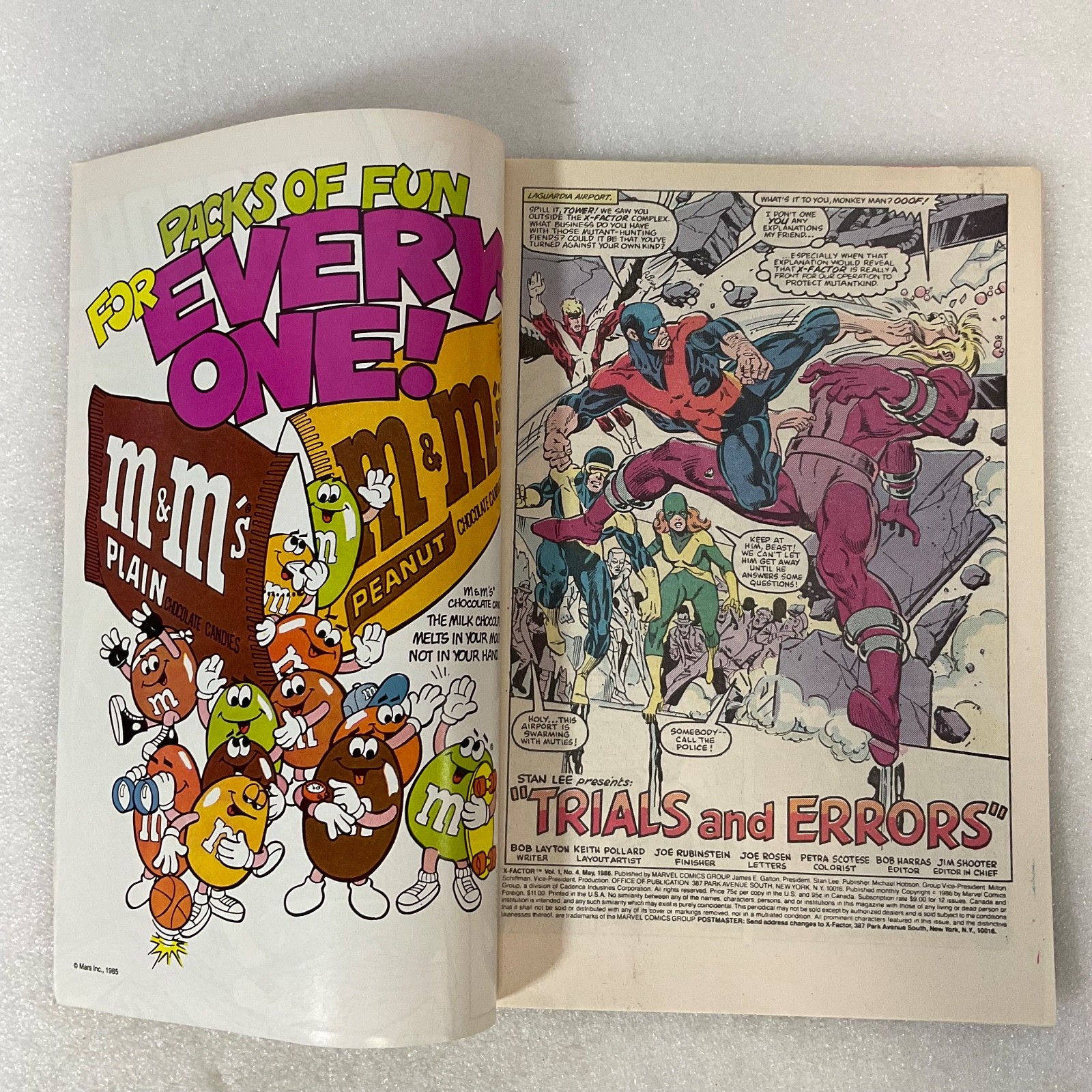 X-Factor #4 Marvel Comic 1986 The Beast Returns vs Frenzy 25th Anniversary - Image 3