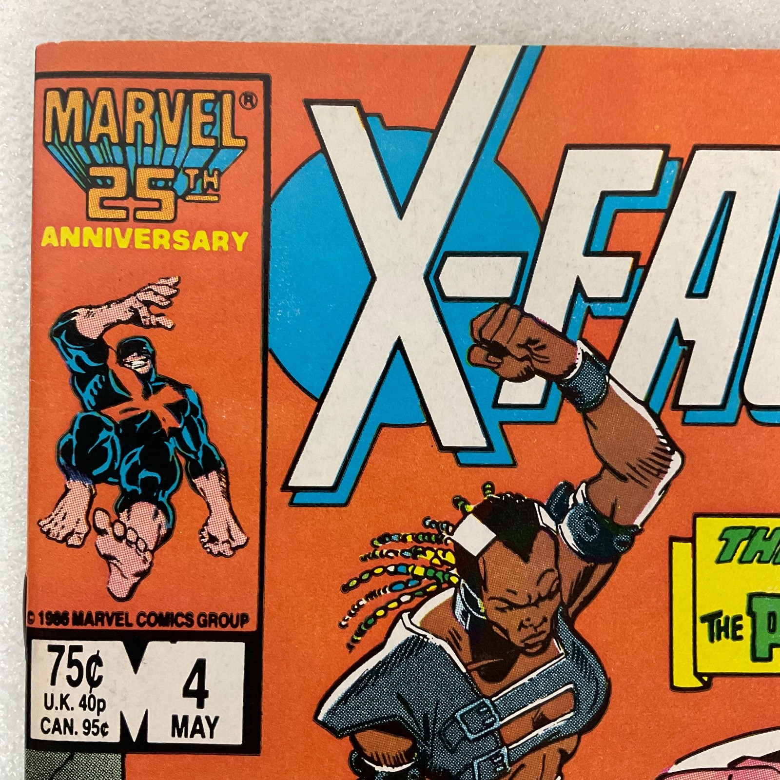 X-Factor #4 Marvel Comic 1986 The Beast Returns vs Frenzy 25th Anniversary - Image 5