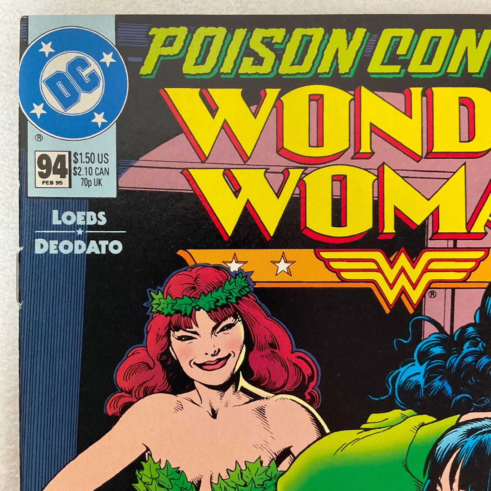 Wonder Woman #94 Feb 1995 DC Comic Poison Control Story Loebs Deodato Art - Image 5