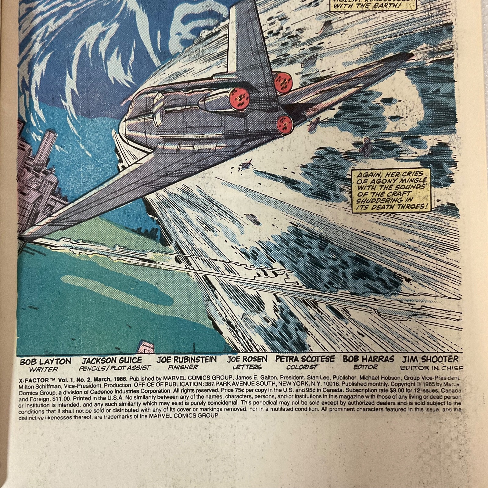 X-Factor #2 Marvel Comic 1986 Tower Appearance Bob Layton Jackson Guice - Image 4
