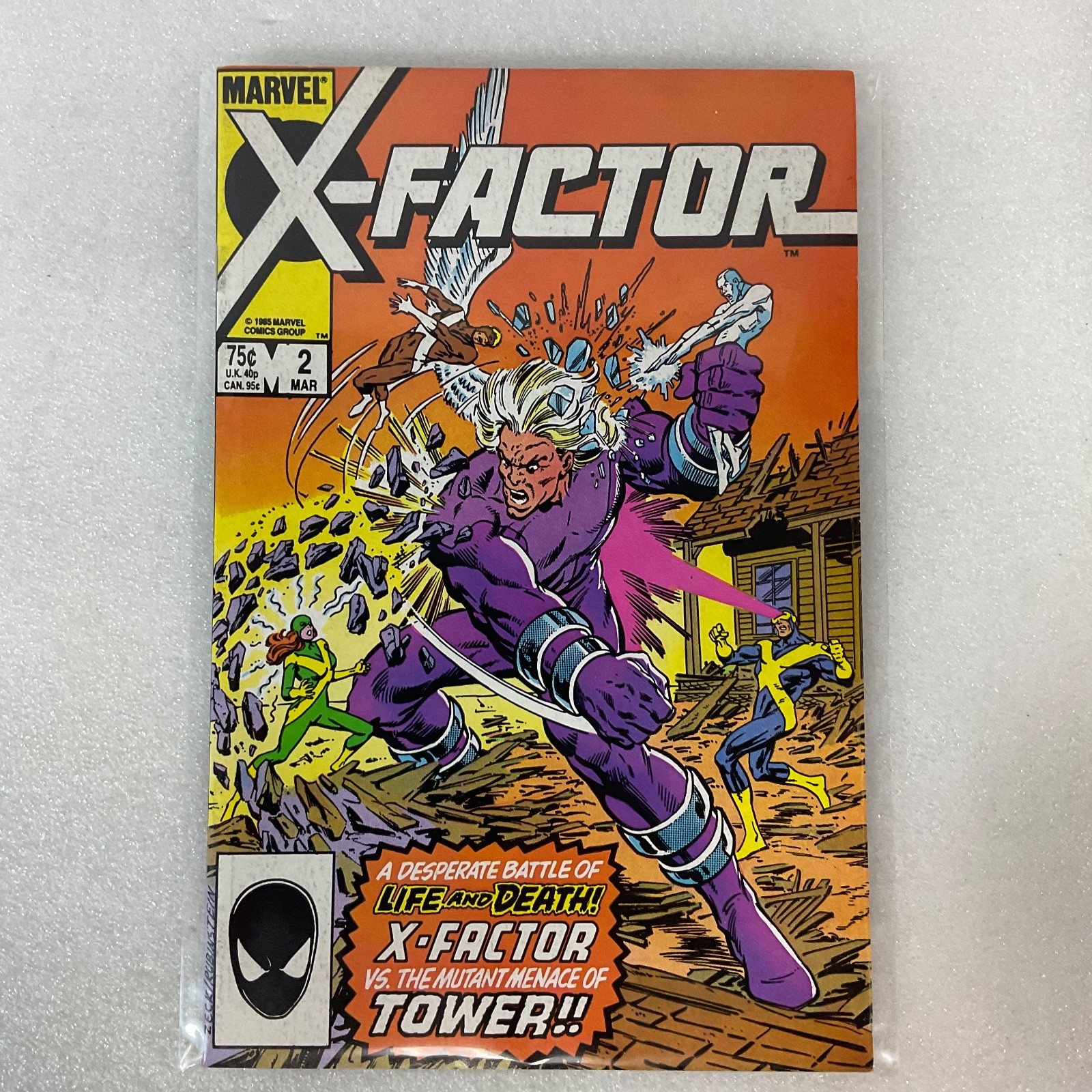 X-Factor #2 Marvel Comic 1986 Tower Appearance Bob Layton Jackson Guice - Image 13