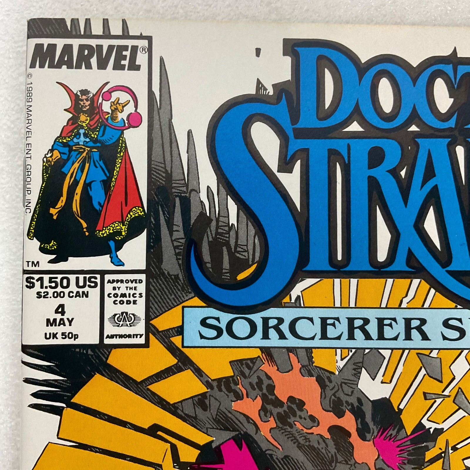 Doctor Strange Sorcerer Supreme #4 May 1989 Marvel Comic “Fight with the Dragon” - Image 5