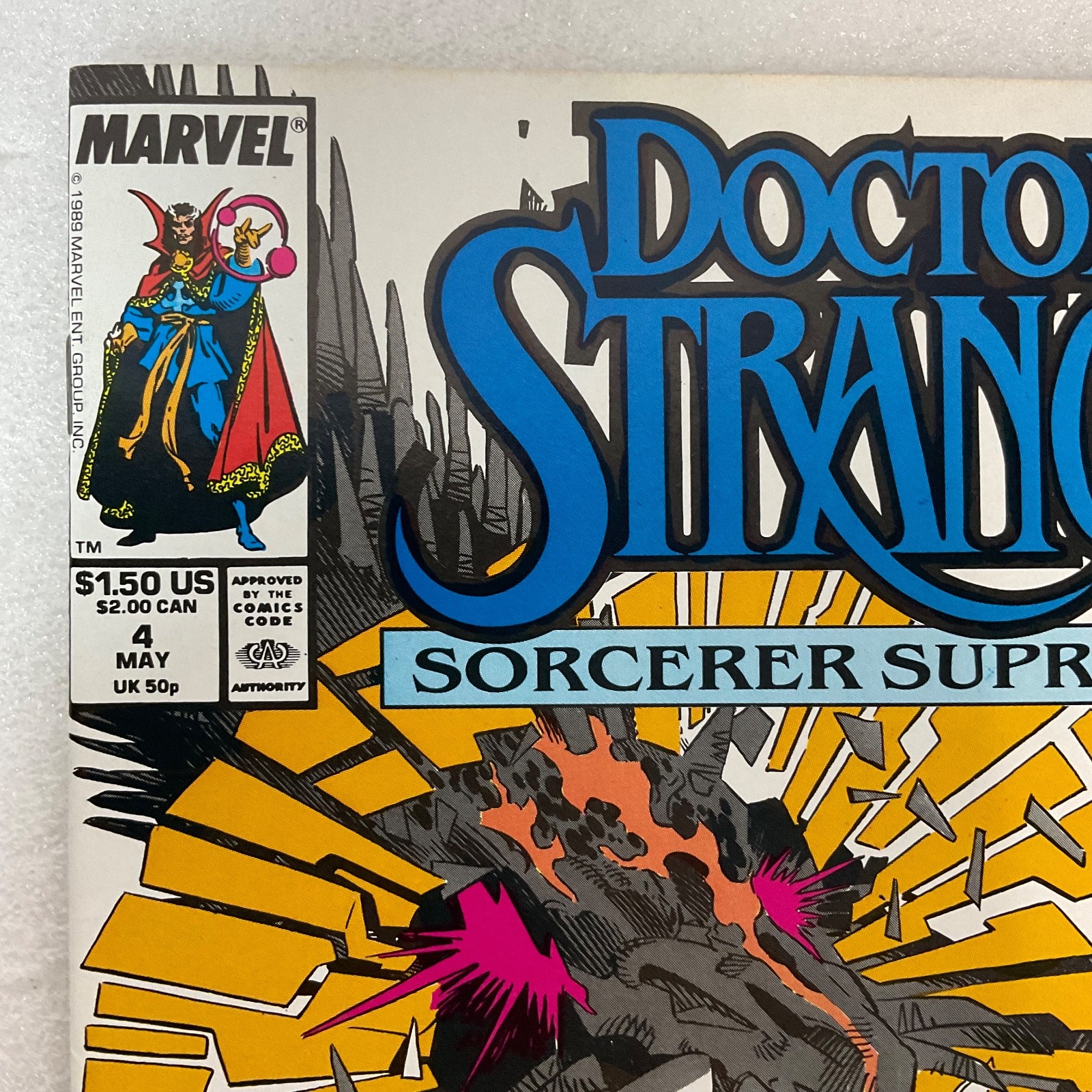 Doctor Strange Sorcerer Supreme #4 1989 Marvel Comic Book “Dragon’s Dream” - Image 5