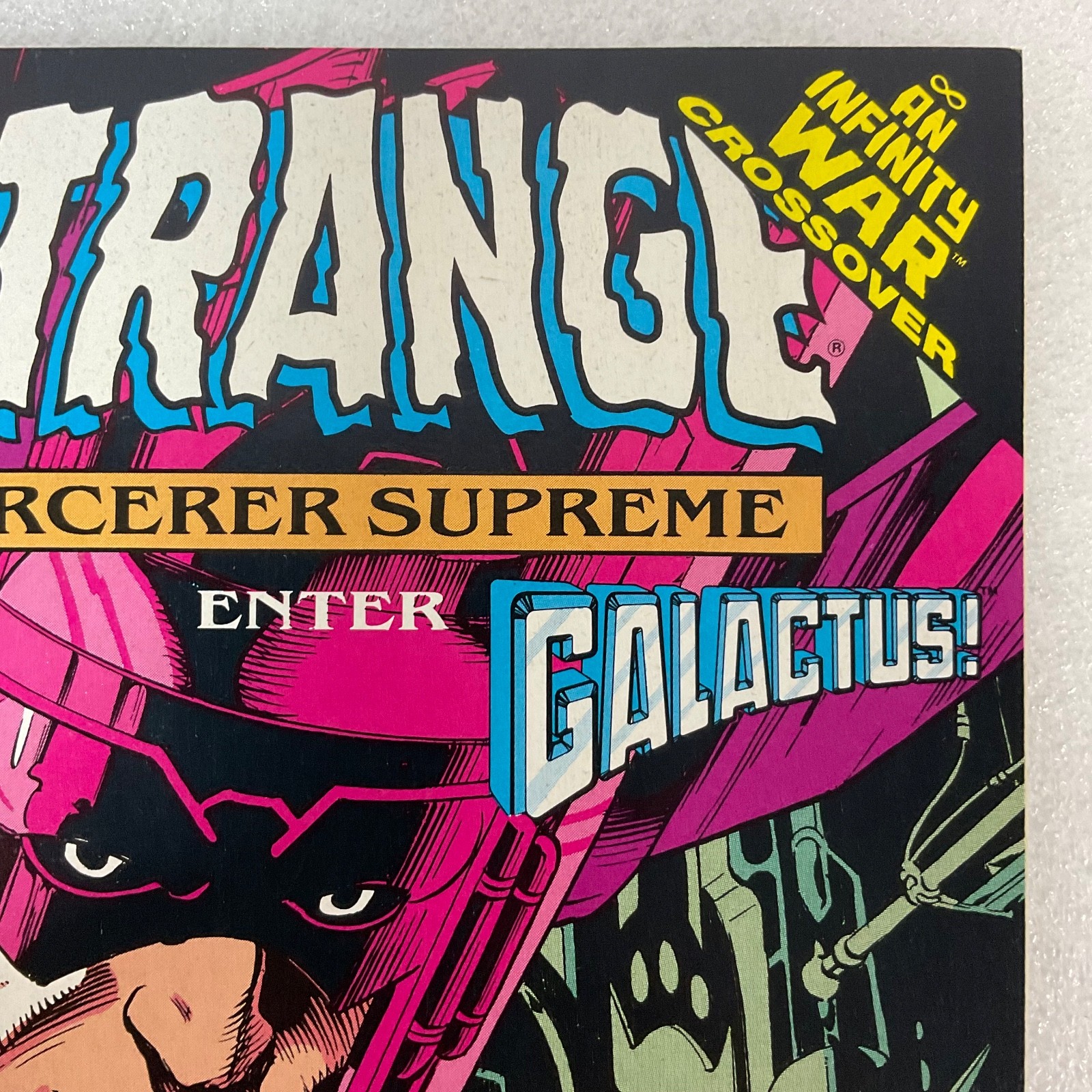 Doctor Strange Sorcerer Supreme #42 Marvel Comic 1992 Galactus Infinity War Cros - Image 6