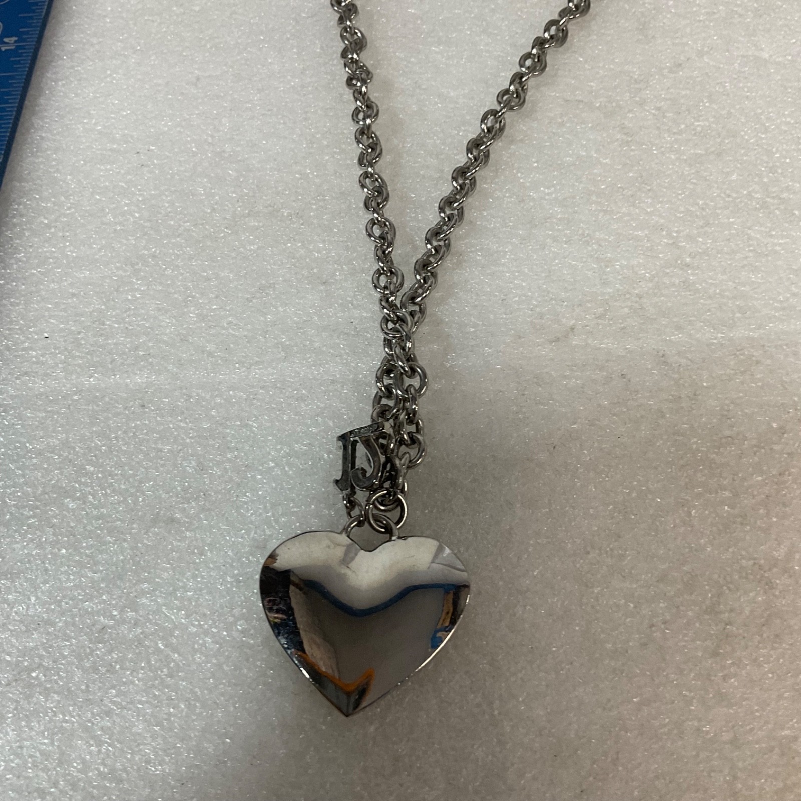 Class of 2012 Senior Heart Pendant Necklace w/ Crest & Rhinestone Charm - Image 11