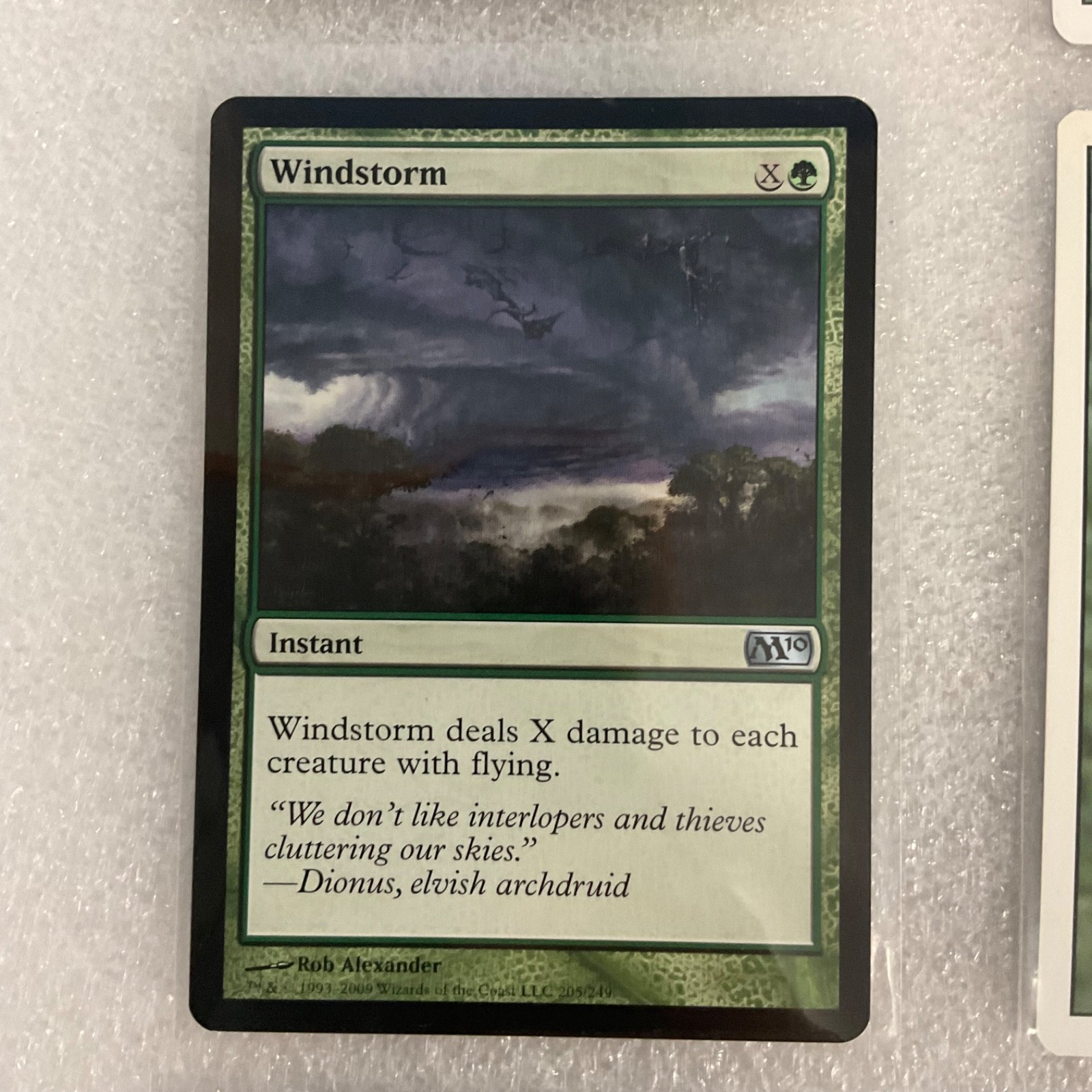 MTG 20 Card Lot Green Mixed Sets Windstorm Wellwisher Revised Onslaught - Image 5
