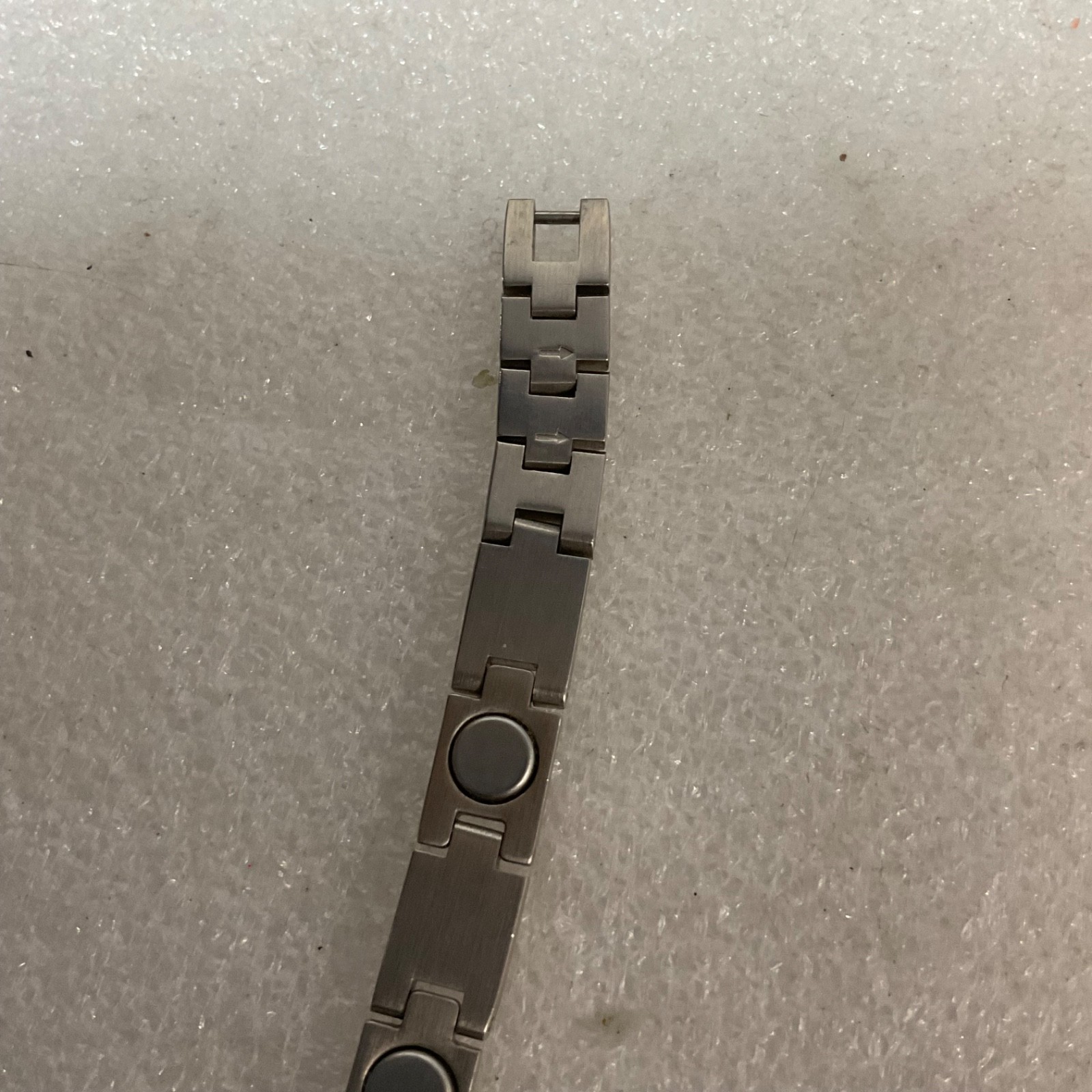 Stainless Steel Magnetic Therapy Bracelet 7" Pain Relief Health Wellness - Image 6