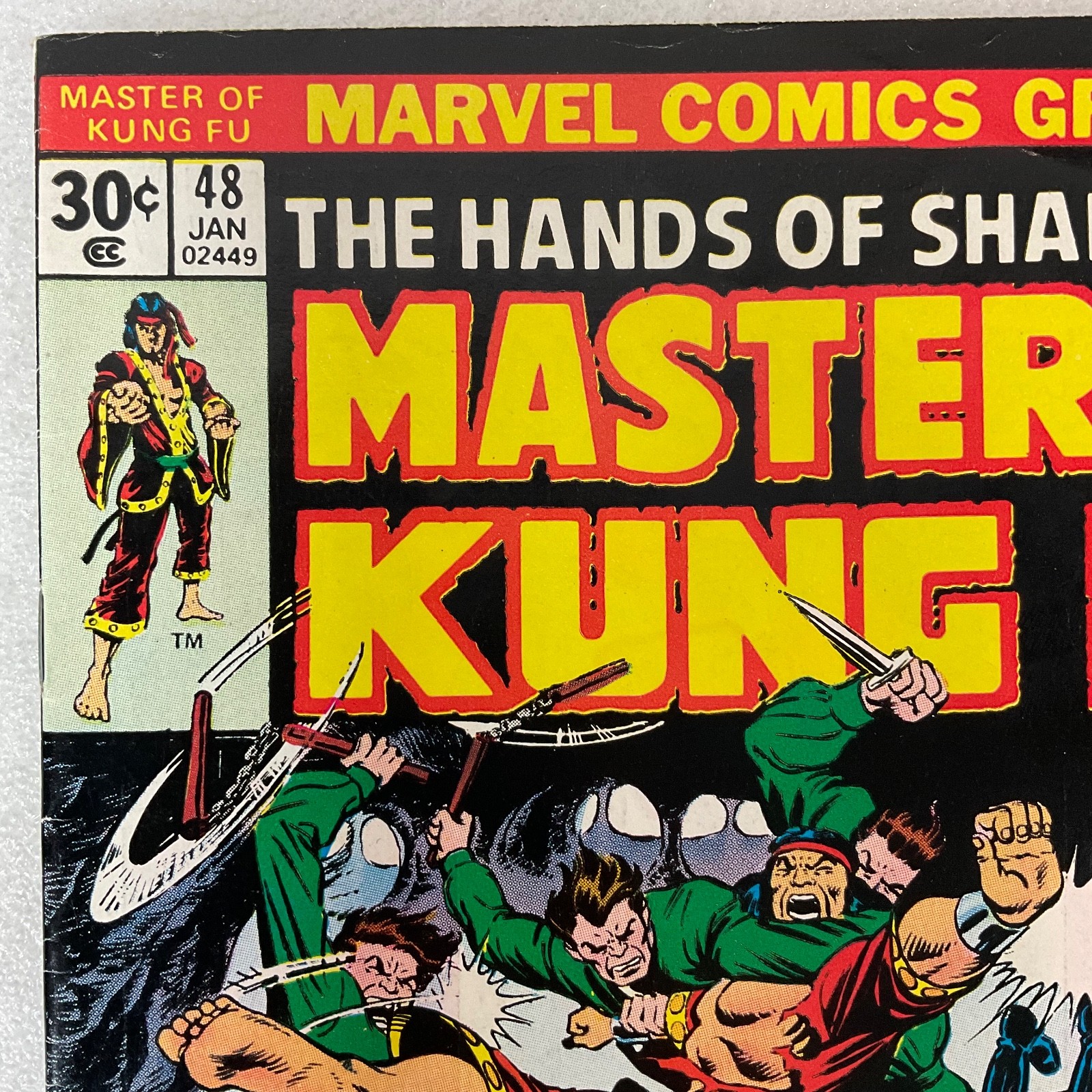 Master of Kung Fu #48 Marvel Comic Jan 1977 Shang-Chi “Bridge of a Thousand Doom - Image 5