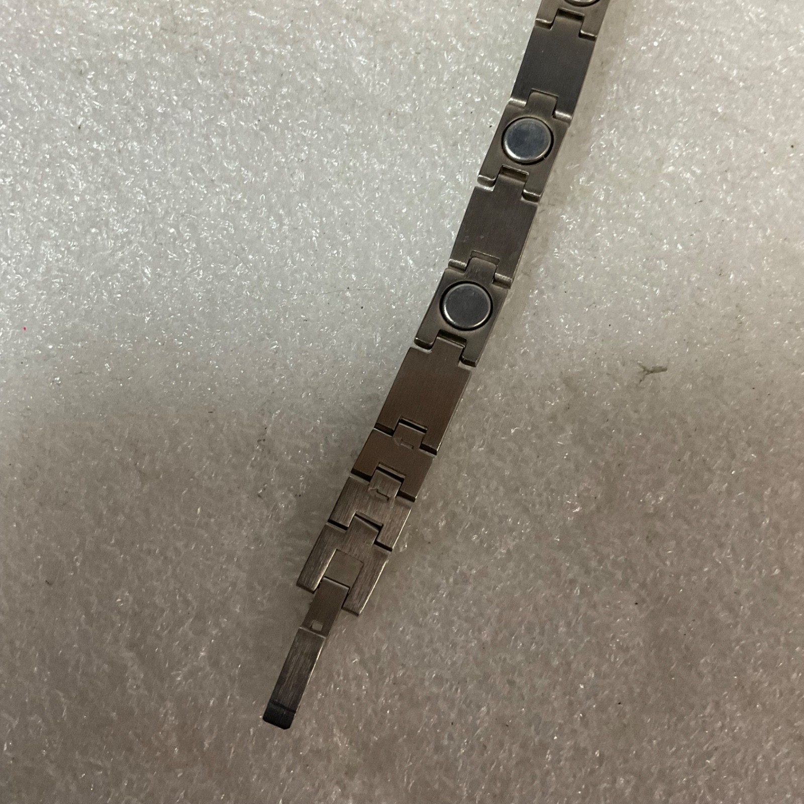 Stainless Steel Magnetic Therapy Bracelet 7" Pain Relief Health Wellness - Image 9