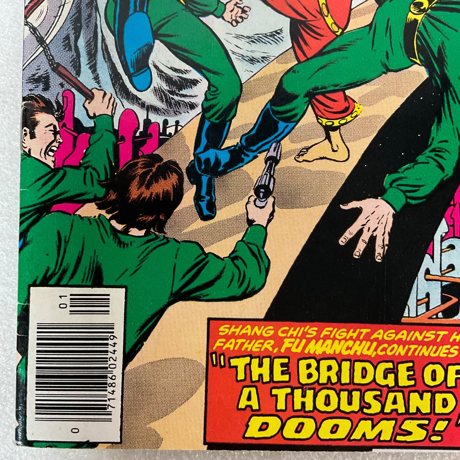 Master of Kung Fu #48 Marvel Comic Jan 1977 Shang-Chi “Bridge of a Thousand Doom - Image 8