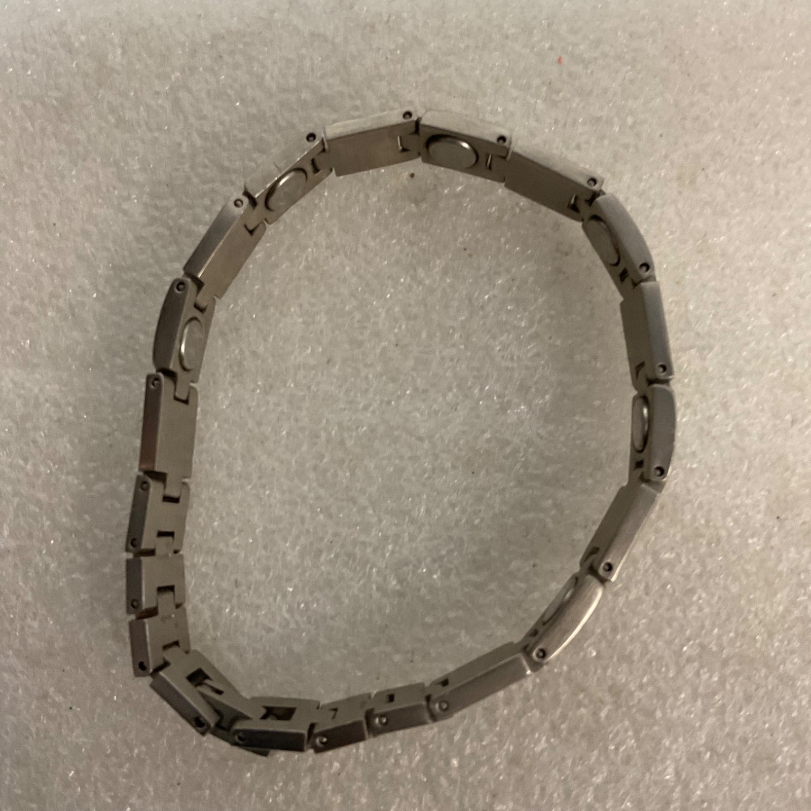 Stainless Steel Magnetic Therapy Bracelet 7" Pain Relief Health Wellness - Image 16