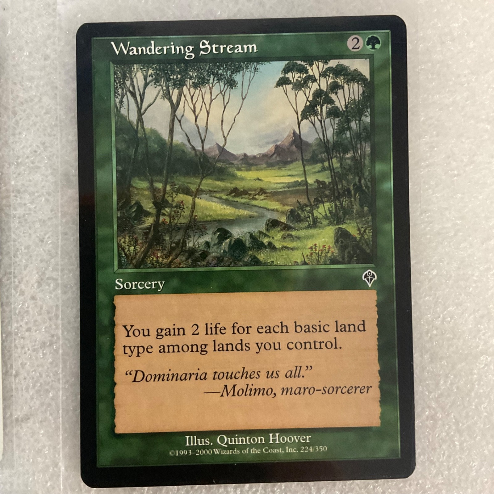 MTG 20 Card Lot Green Mixed Sets Windstorm Wellwisher Revised Onslaught - Image 20