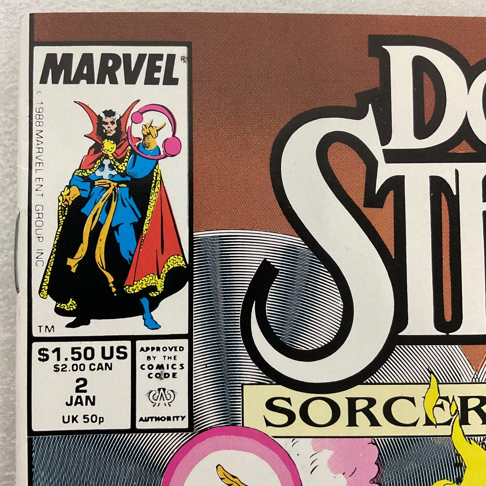 Doctor Strange Sorcerer Supreme #2 Jan 1989 Marvel Comic Inferno Crossover - Image 6
