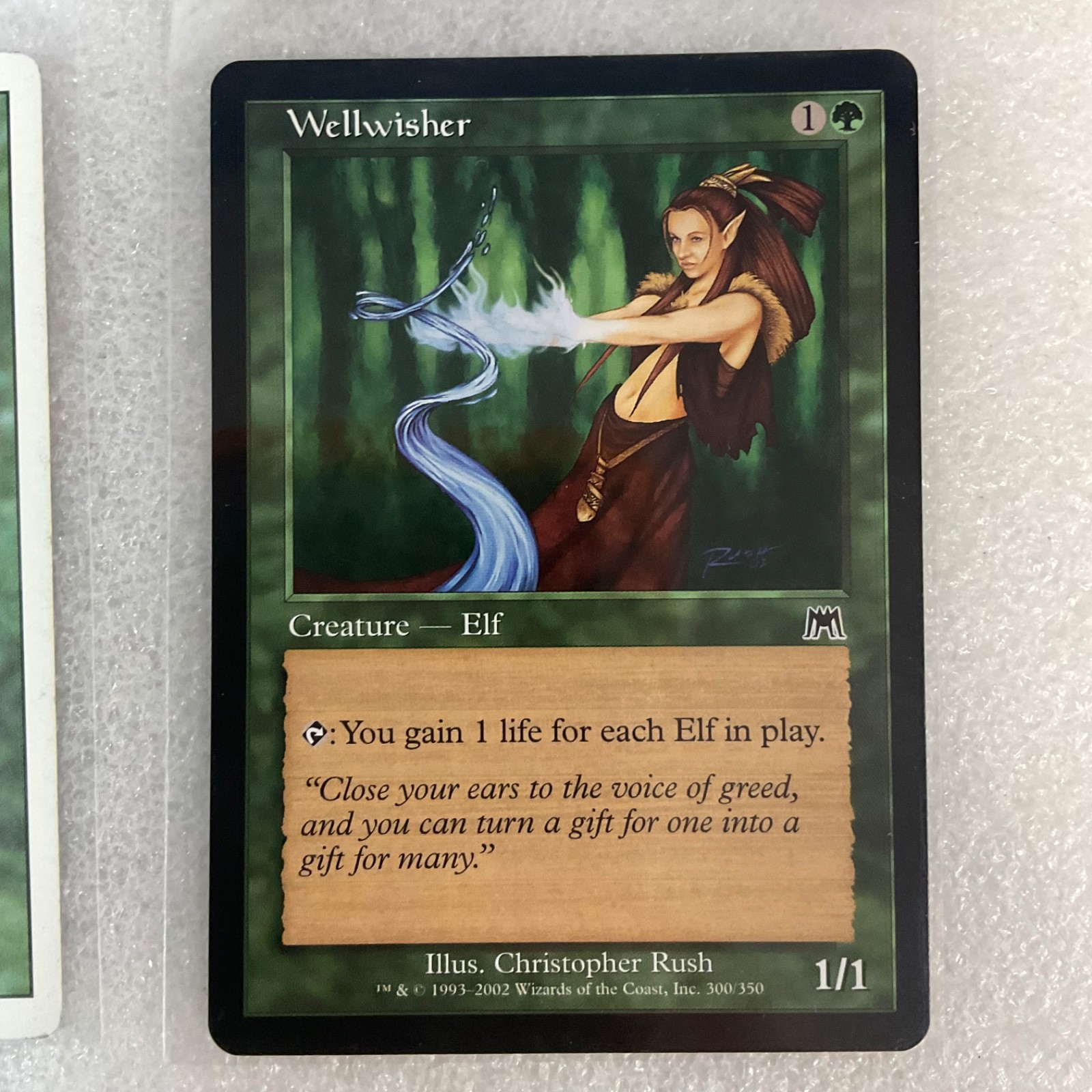 MTG 20 Card Lot Green Mixed Sets Windstorm Wellwisher Revised Onslaught - Image 21
