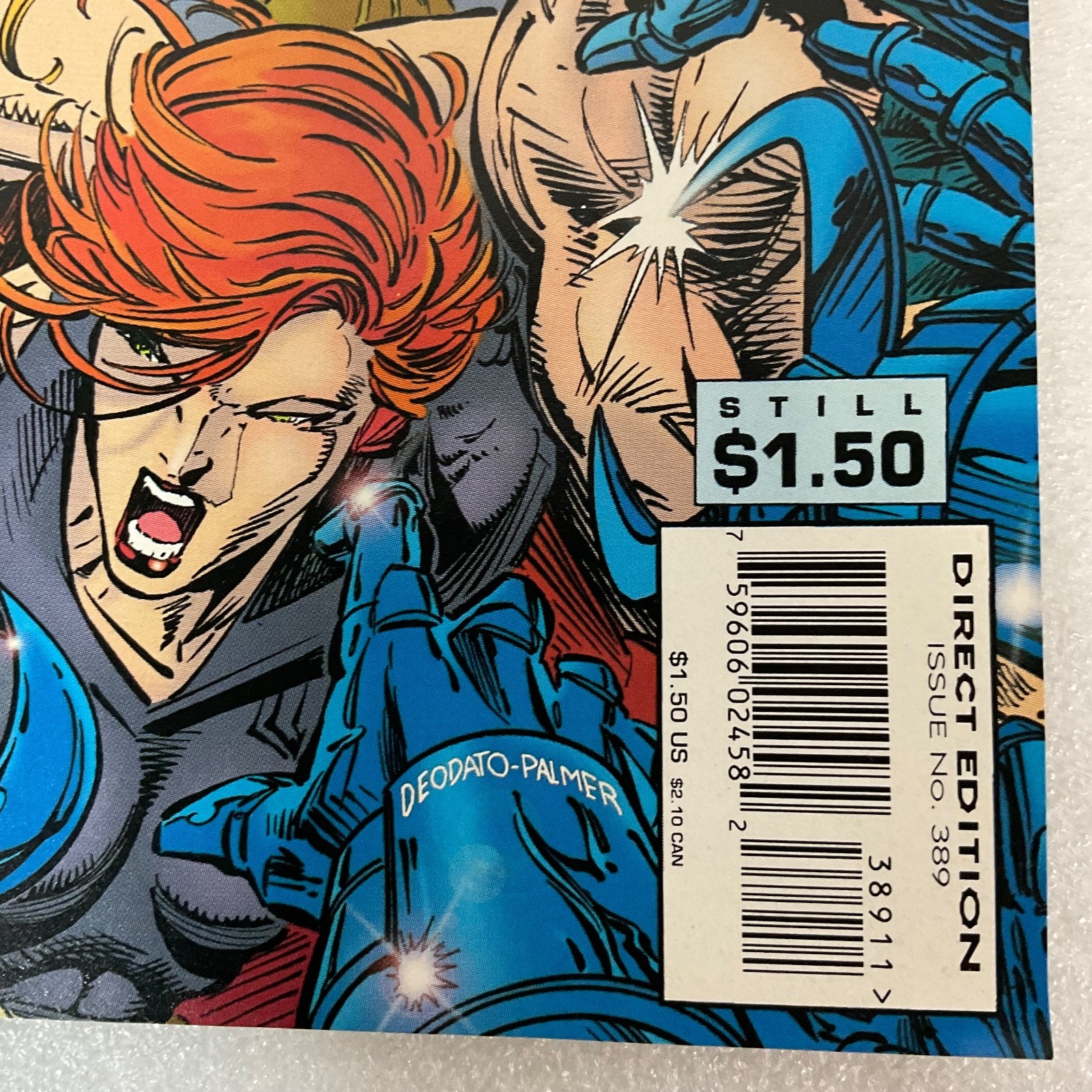 Avengers #389 Marvel Comic August 1995 Deodato-Palmer Cover Direct Edition - Image 7