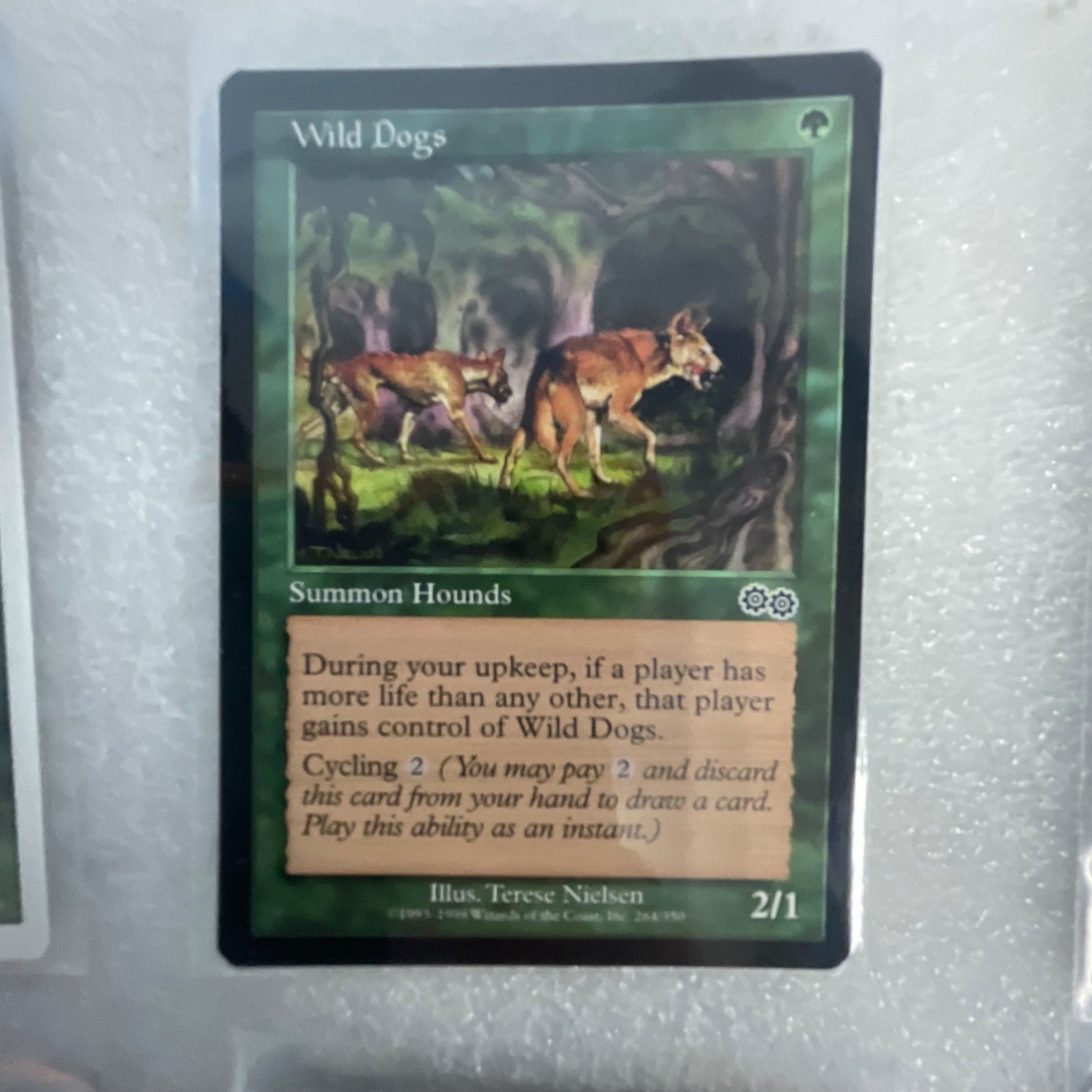 MTG 20 Card Green Lot Mixed Sets Werebear Wild Mongrel Willow Faerie - Image 10