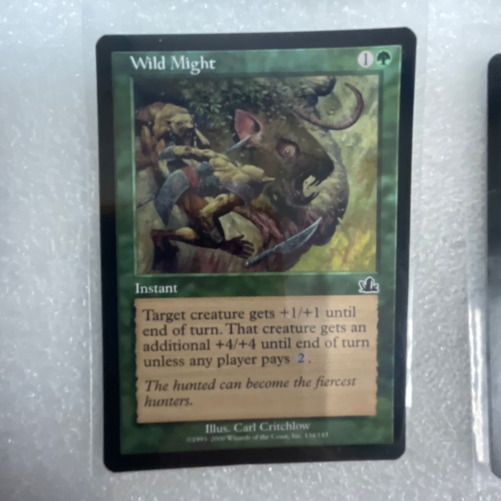 MTG 20 Card Green Lot Mixed Sets Werebear Wild Mongrel Willow Faerie - Image 7